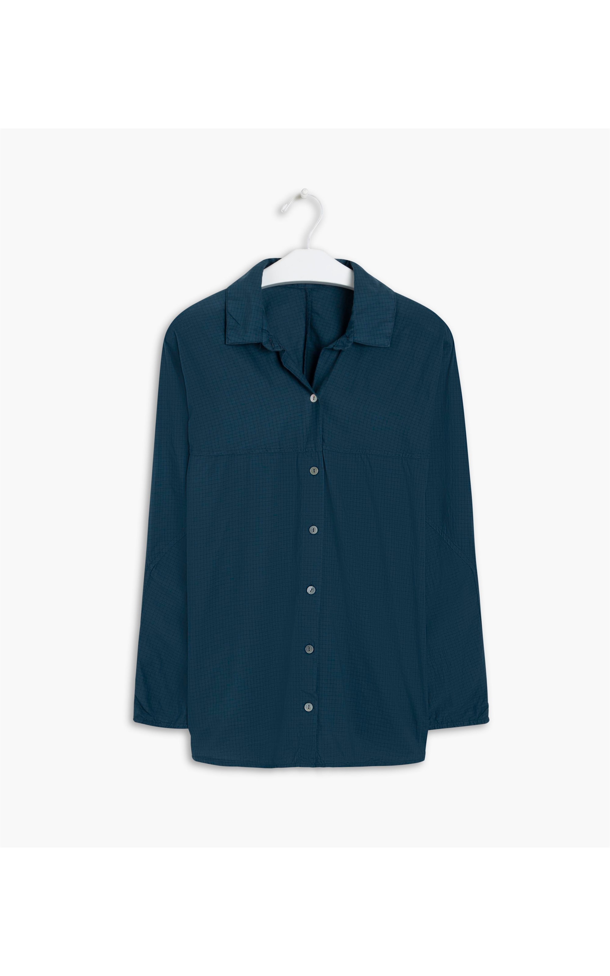 Camisa Lena Square Colors  Ml Marinho