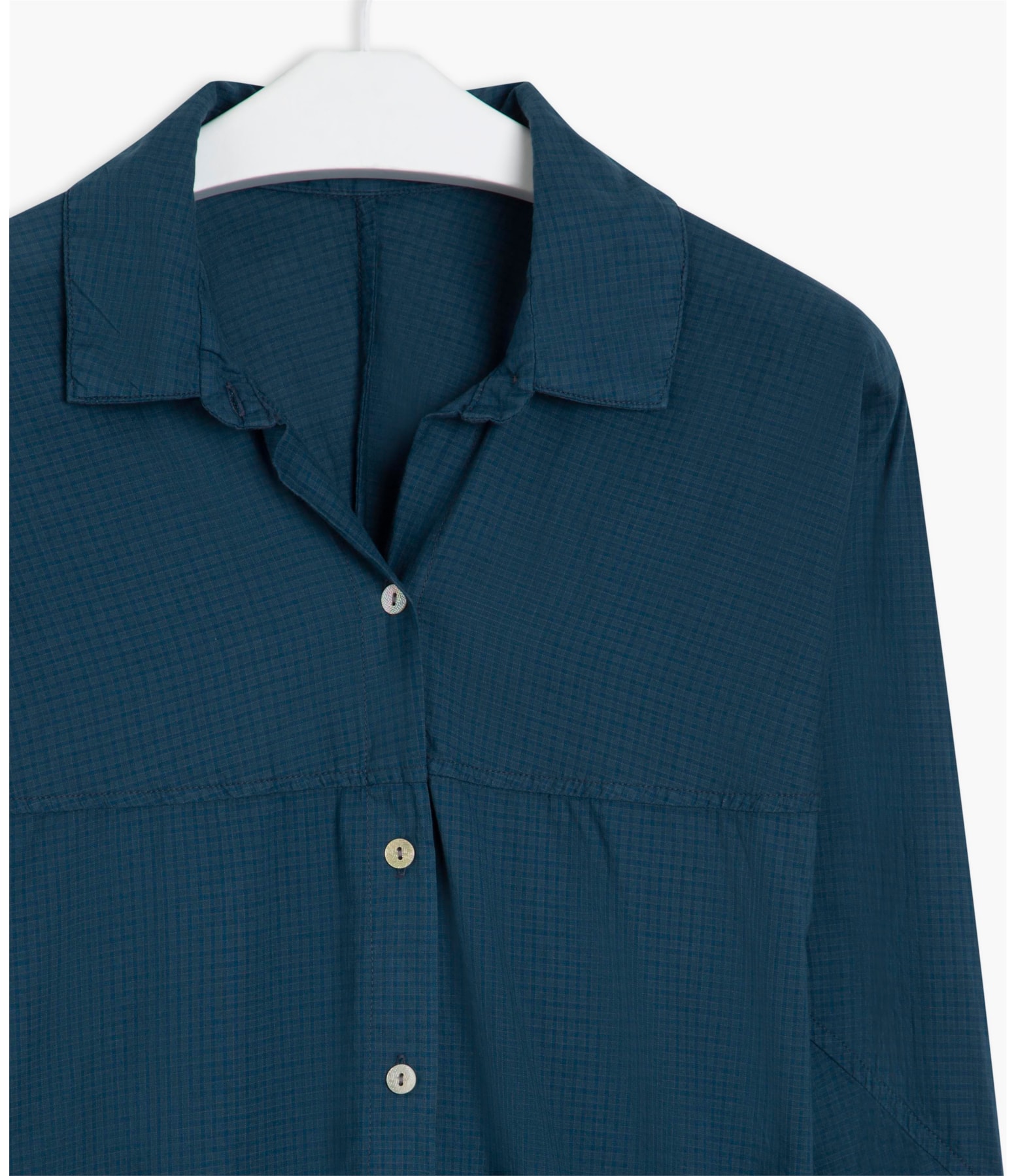 Camisa Lena Square Colors  Ml Marinho