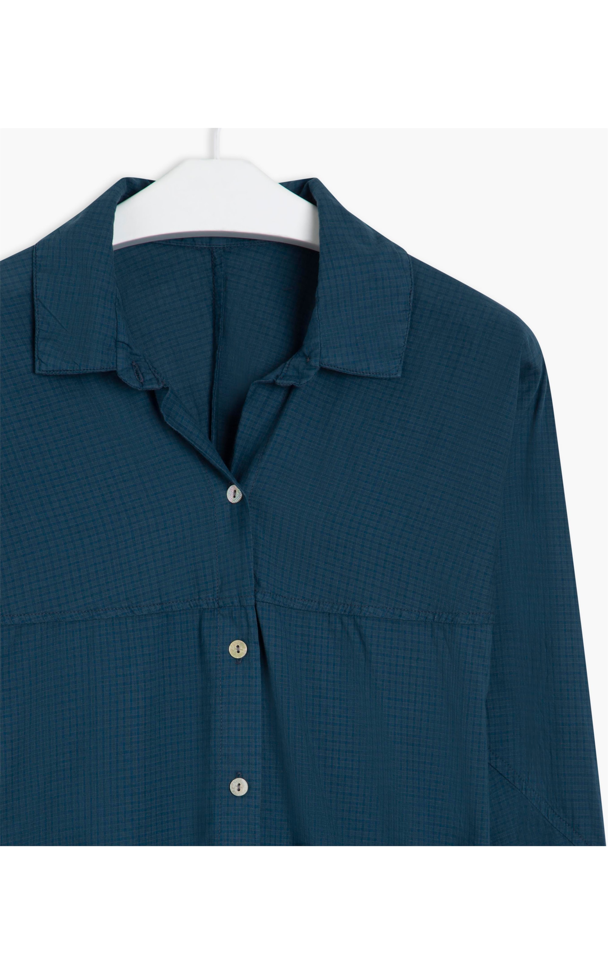 Camisa Lena Square Colors  Ml Marinho