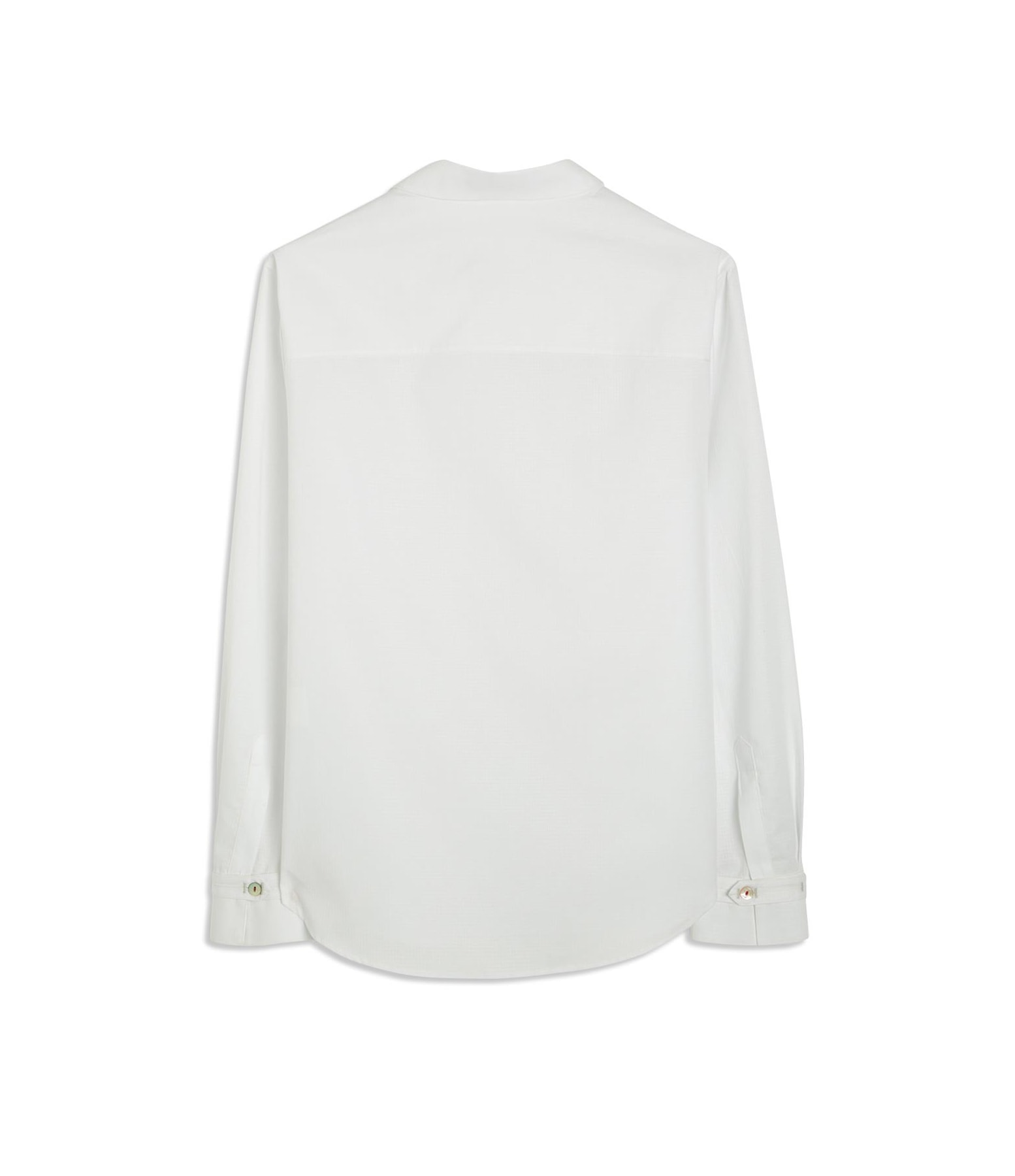 Camisa Leona Voil Maquinetado Branco