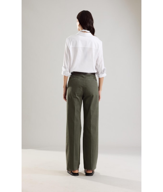 Camisa Leona Voil Maquinetado Branco