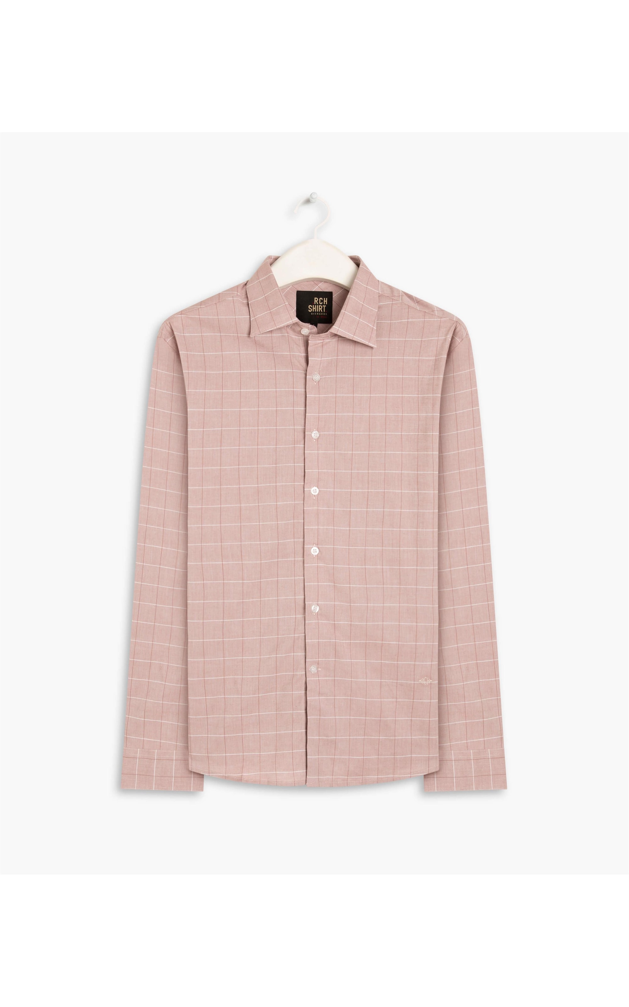 Camisa Liara Xadrez Fabiano Ml Rosa Velho