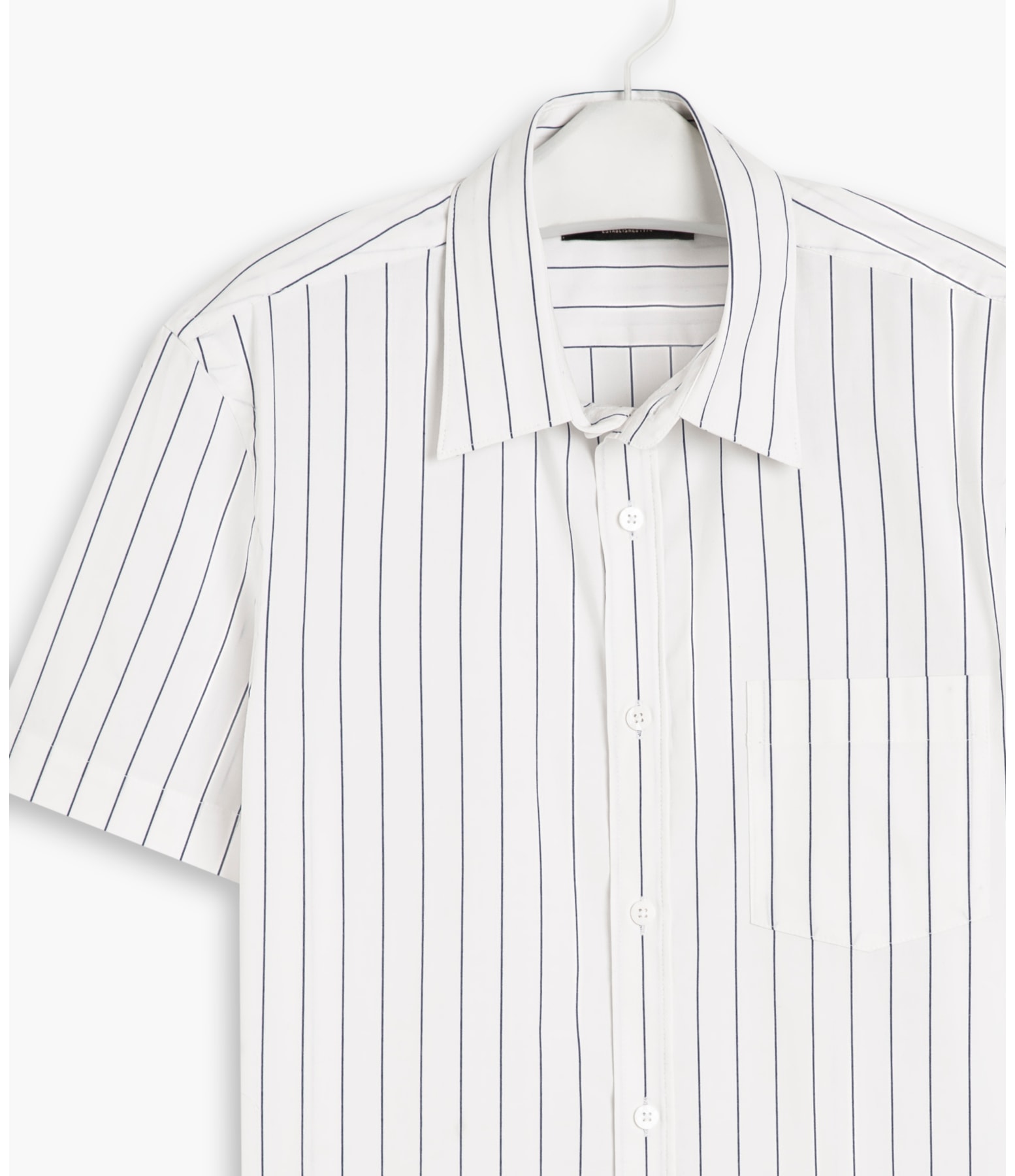 Camisa Lima Listrada Mc Azul Bic