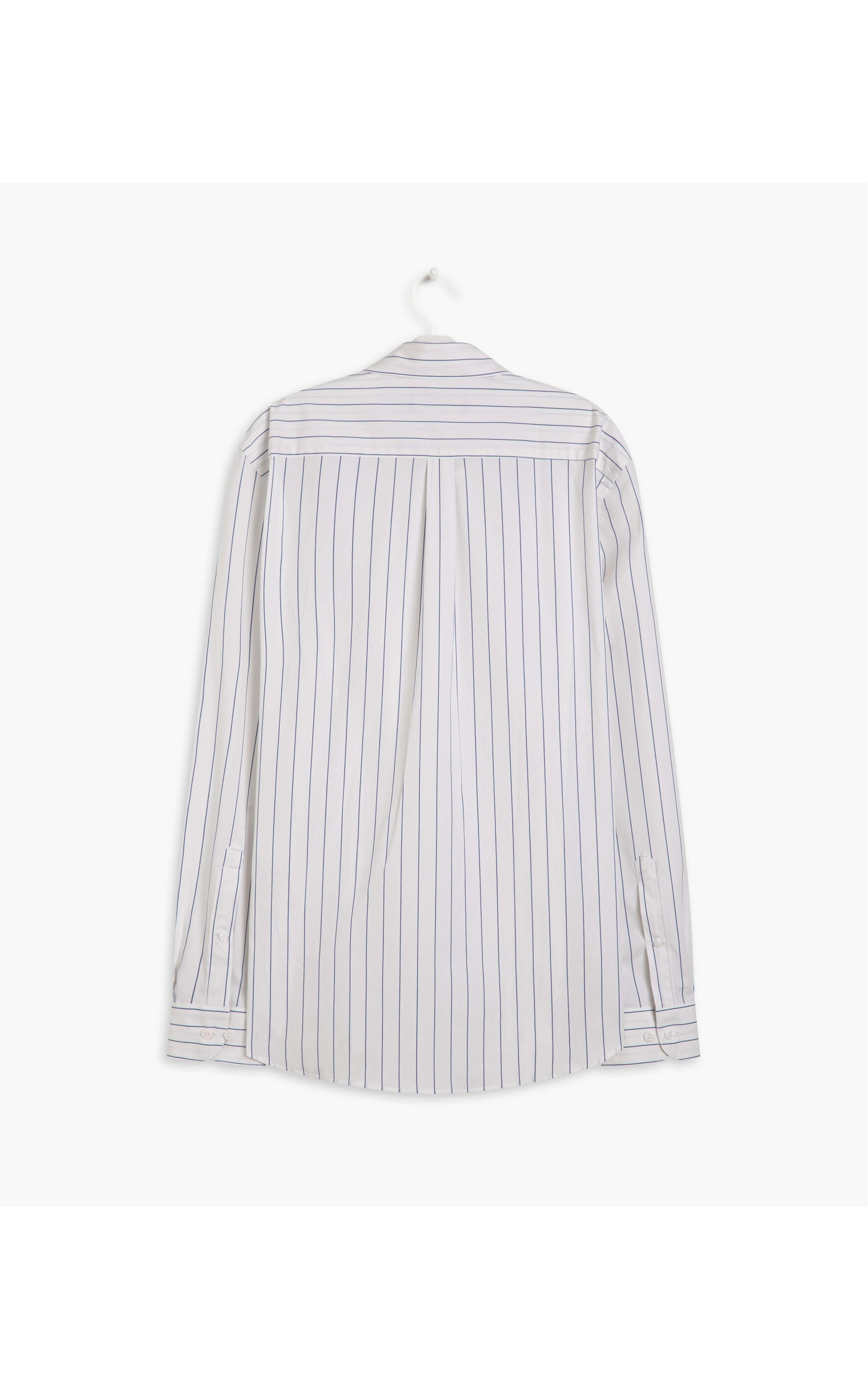 Camisa Lima Listrada Ml Azul Bic