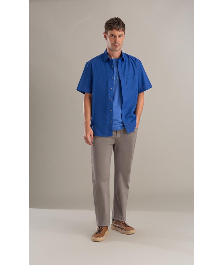 Camisa Linen Like Gabriel Royal