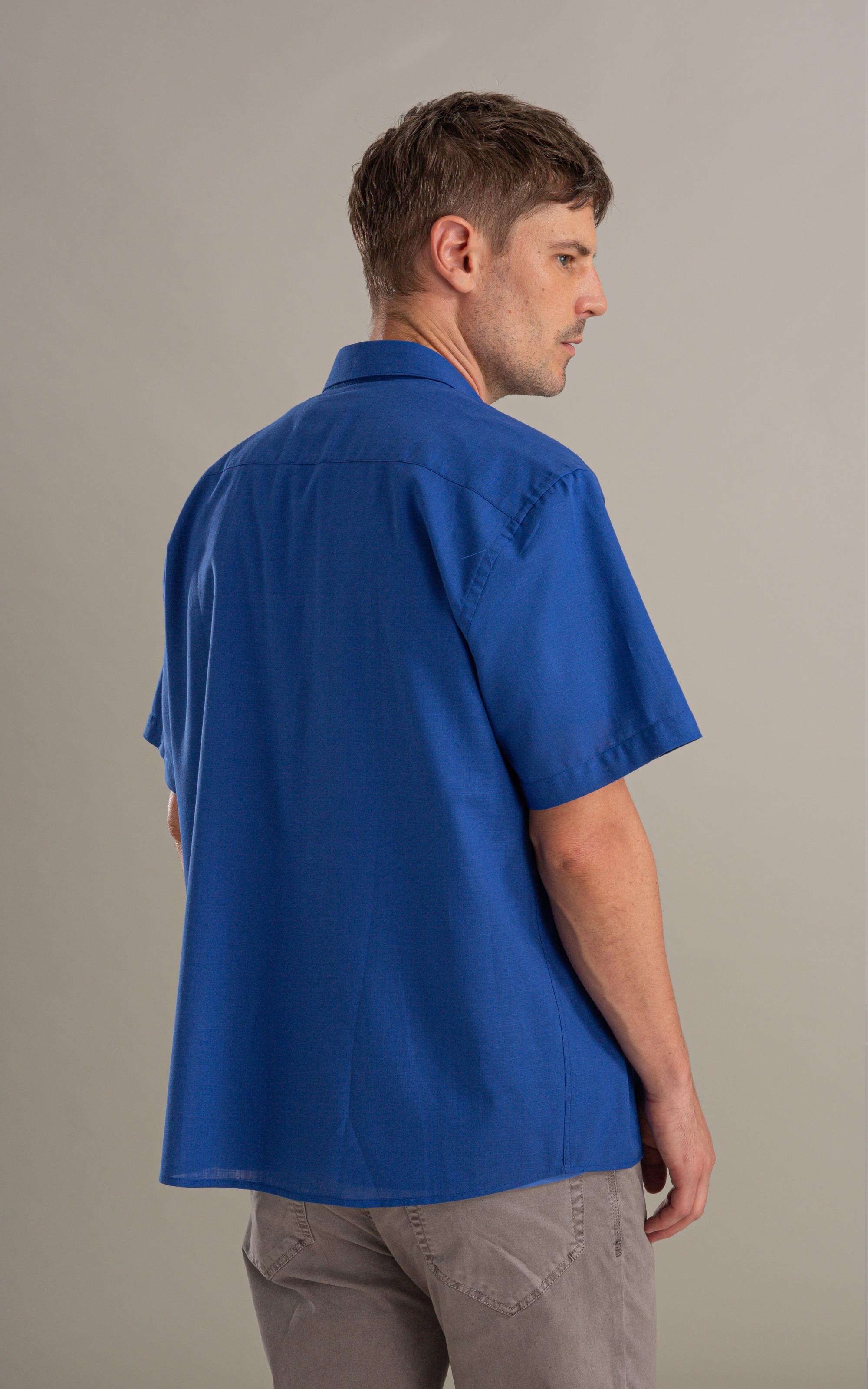 Camisa Linen Like Gabriel Royal