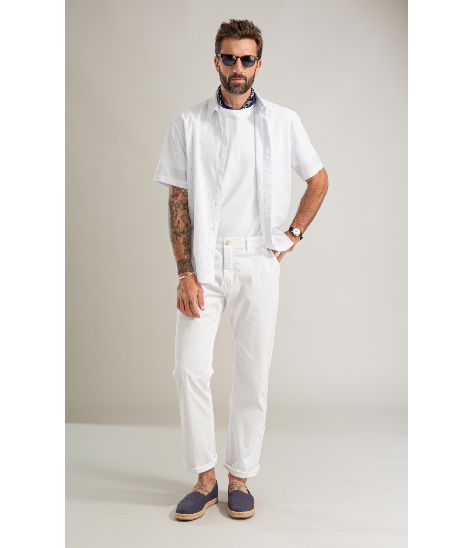 Camisa Linen Like Listrado Angelo Mc Hortencia
