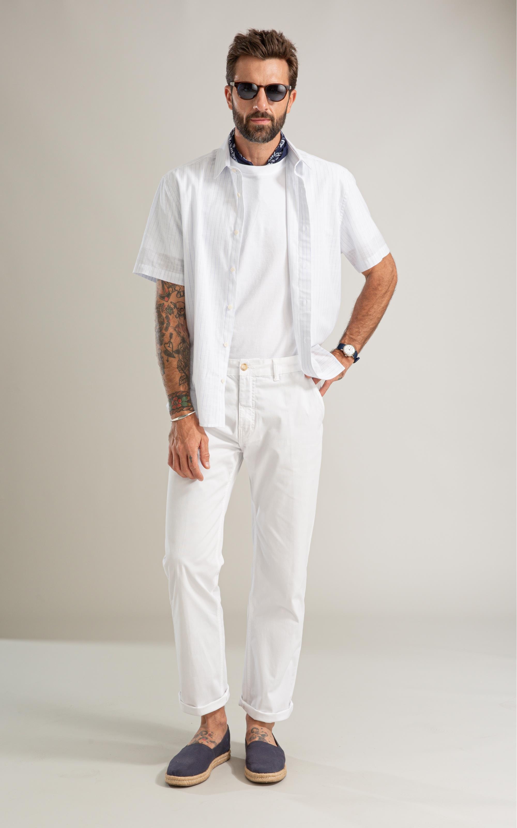 Camisa Linen Like Listrado Angelo Mc Hortencia