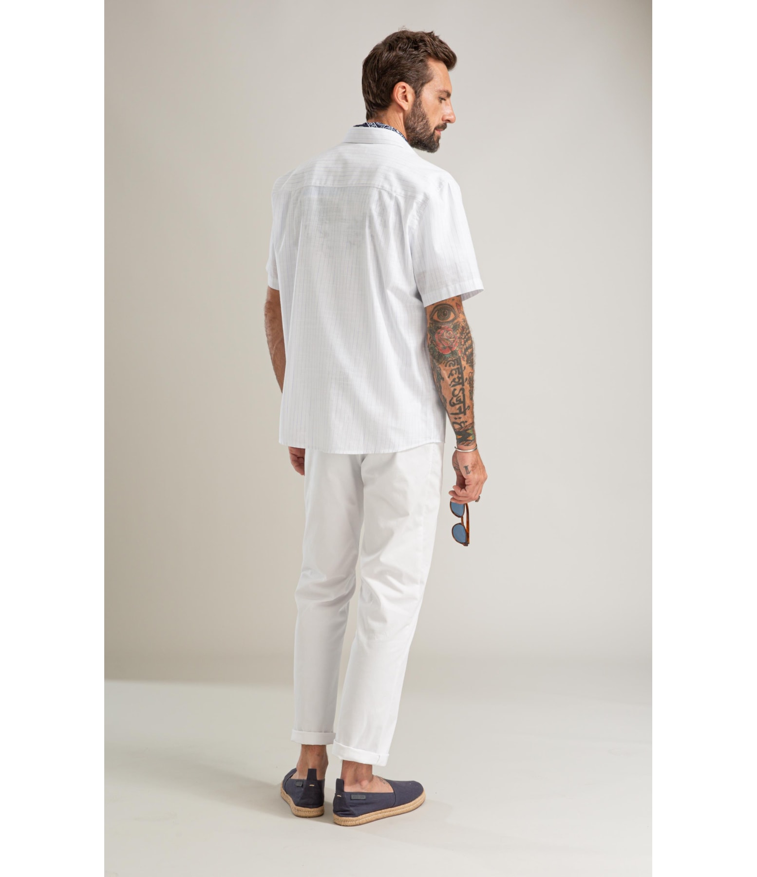 Camisa Linen Like Listrado Angelo Mc Hortencia