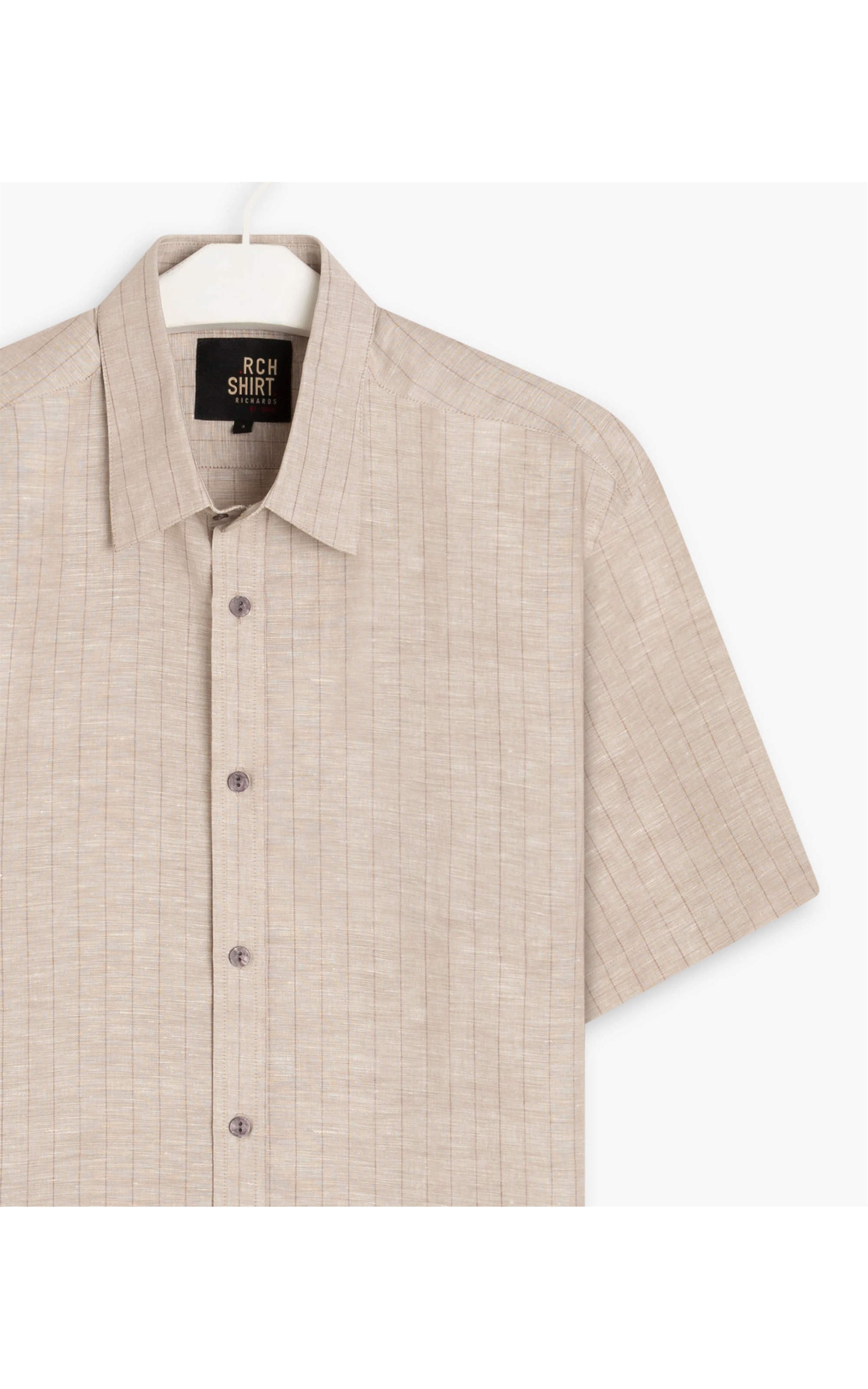 Camisa Linho  Adriano Natural