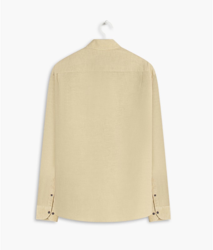 Camisa Linho  Alexandre Amarelo