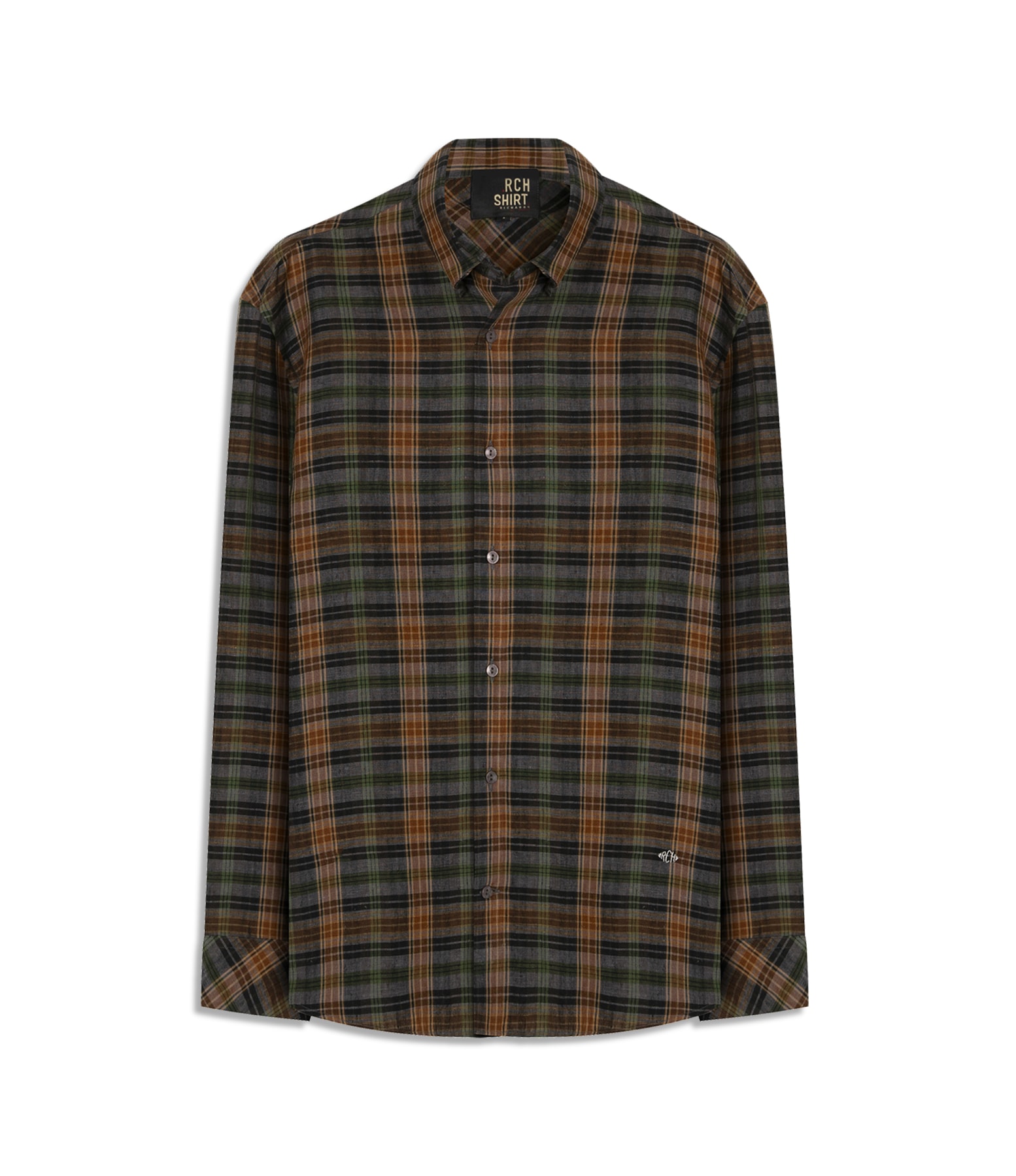 Camisa Linho  Alexandre Ml Marrom