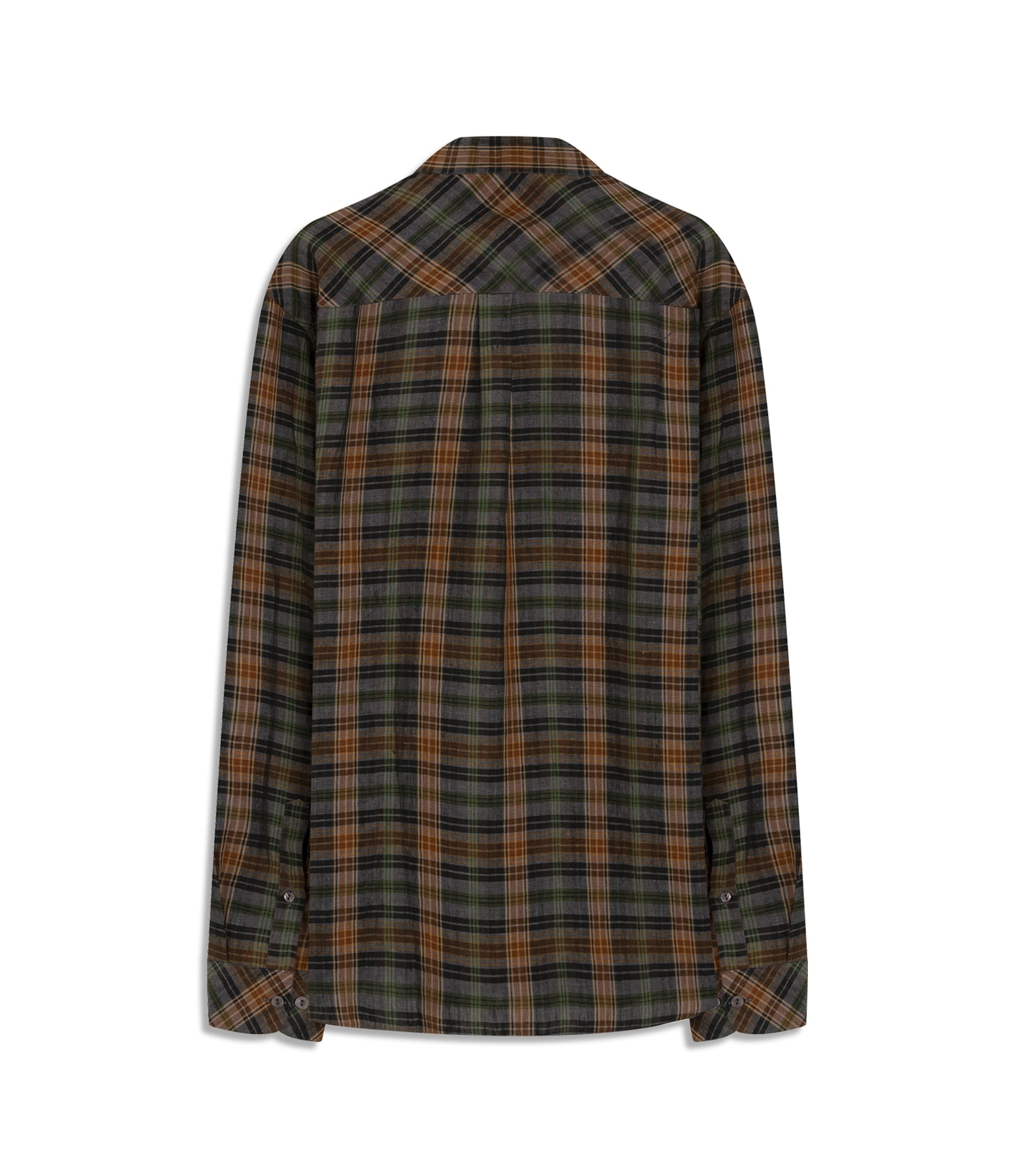 Camisa Linho  Alexandre Ml Marrom