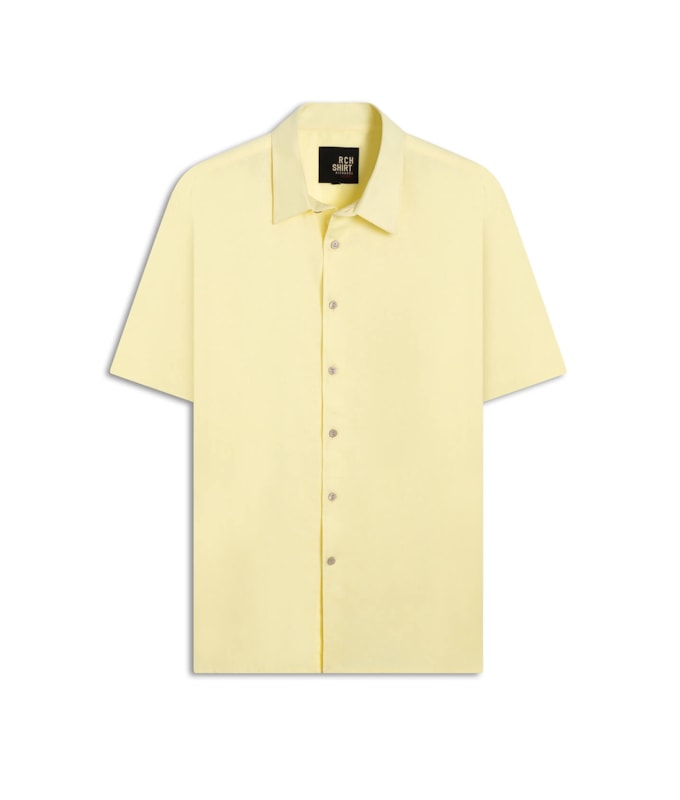 Camisa Linho Amarelo