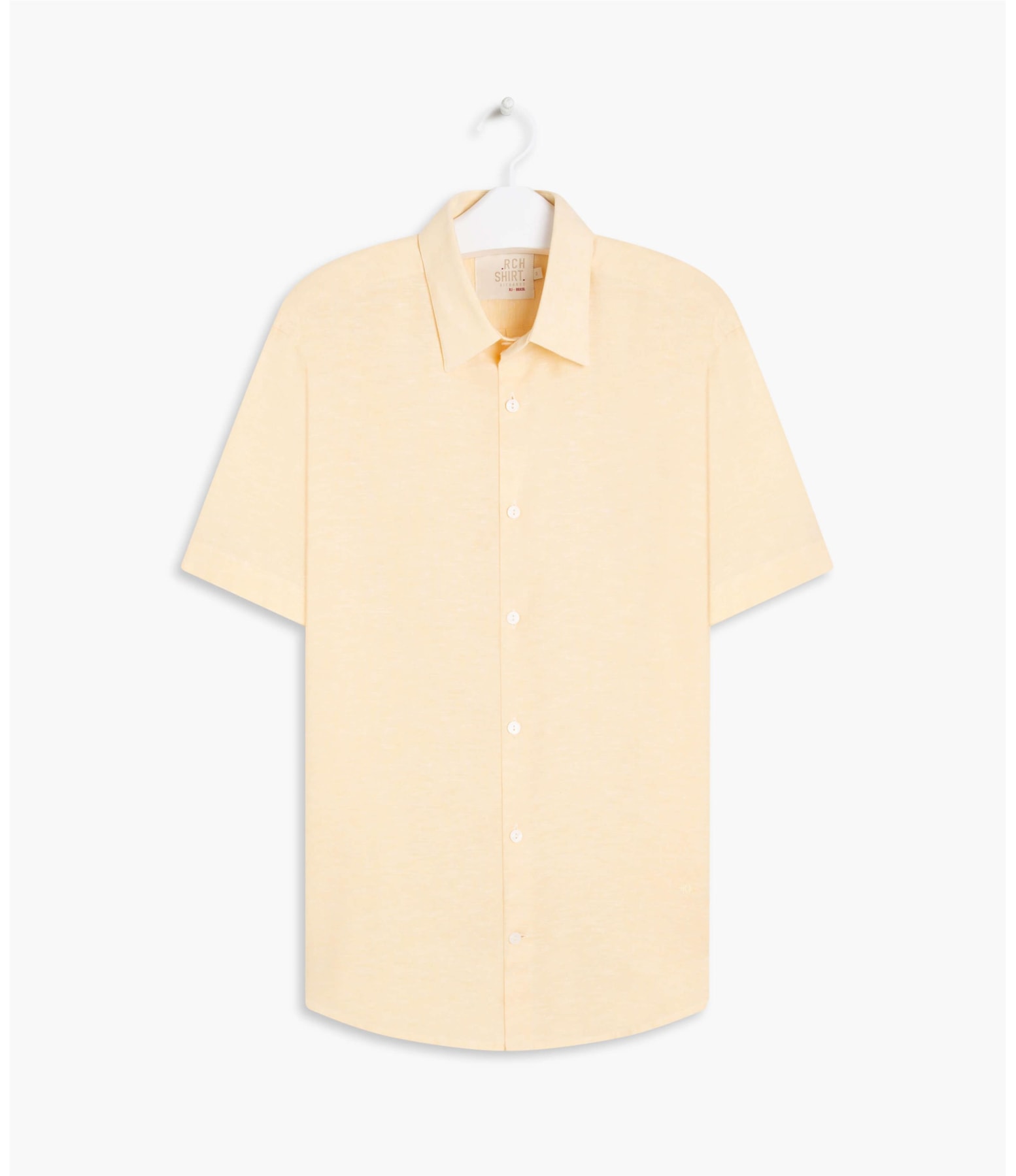 Camisa Linho Amarelo