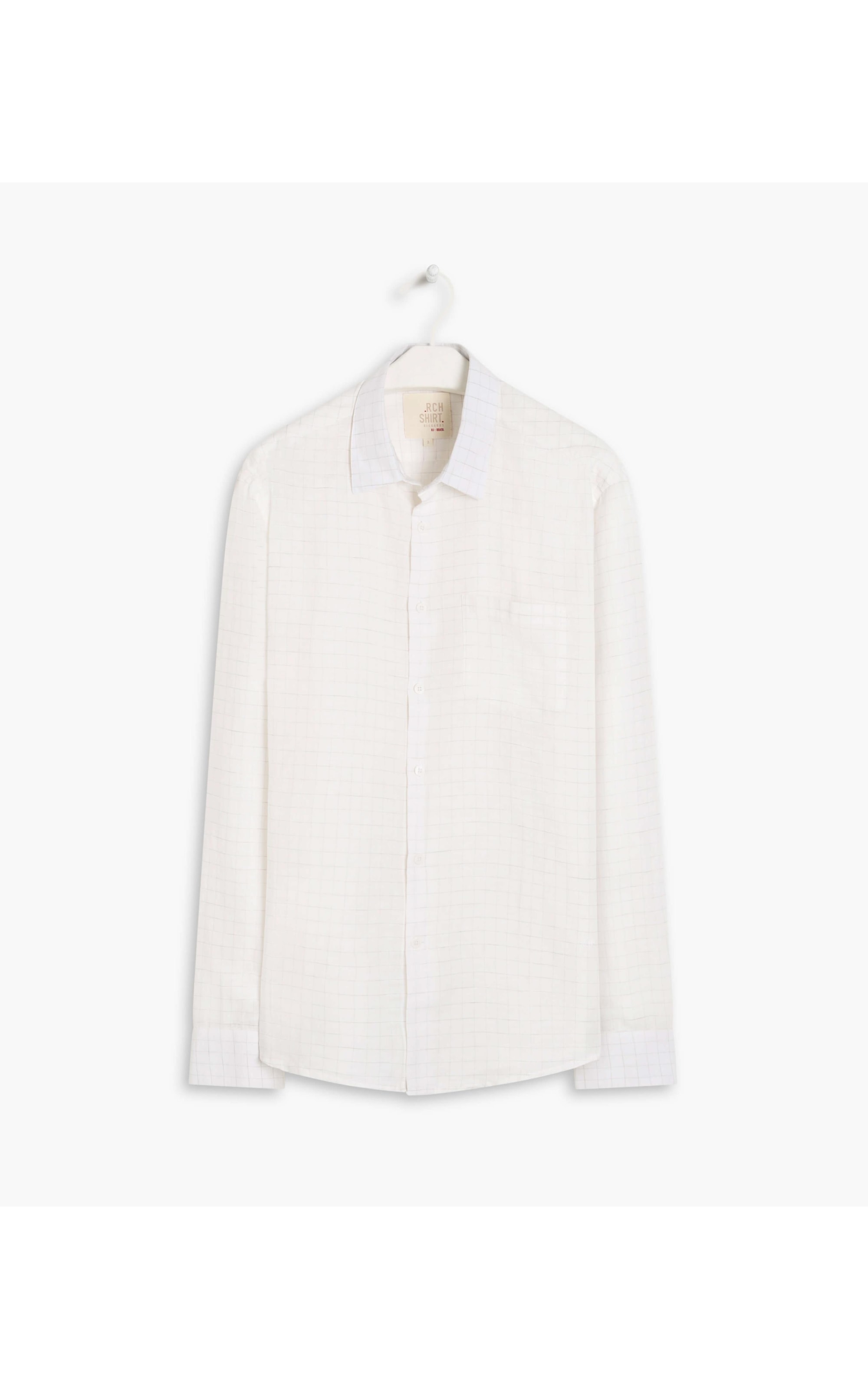 Camisa Linho  Apollo Cinza Claro