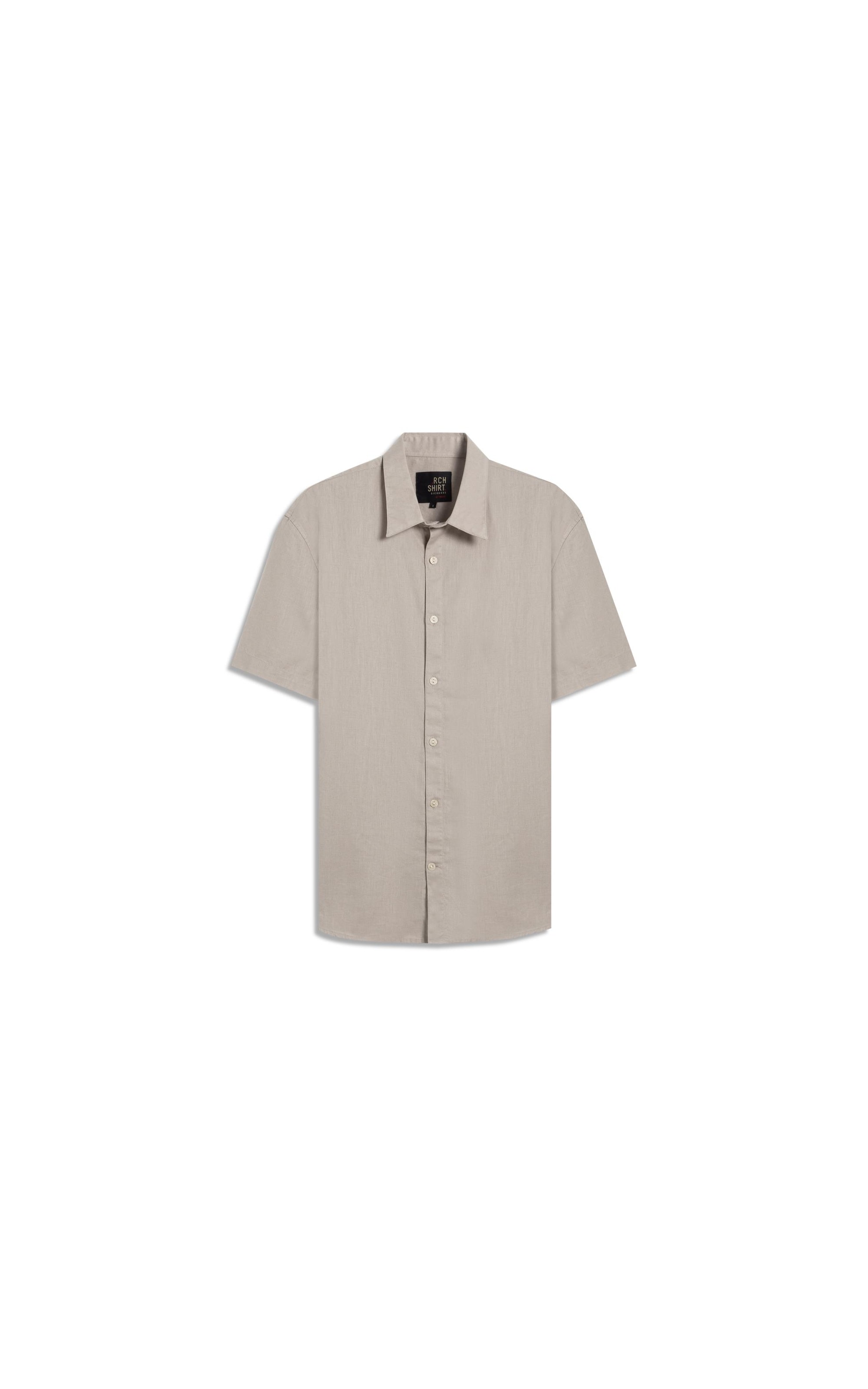 Camisa Linho Areia Seca