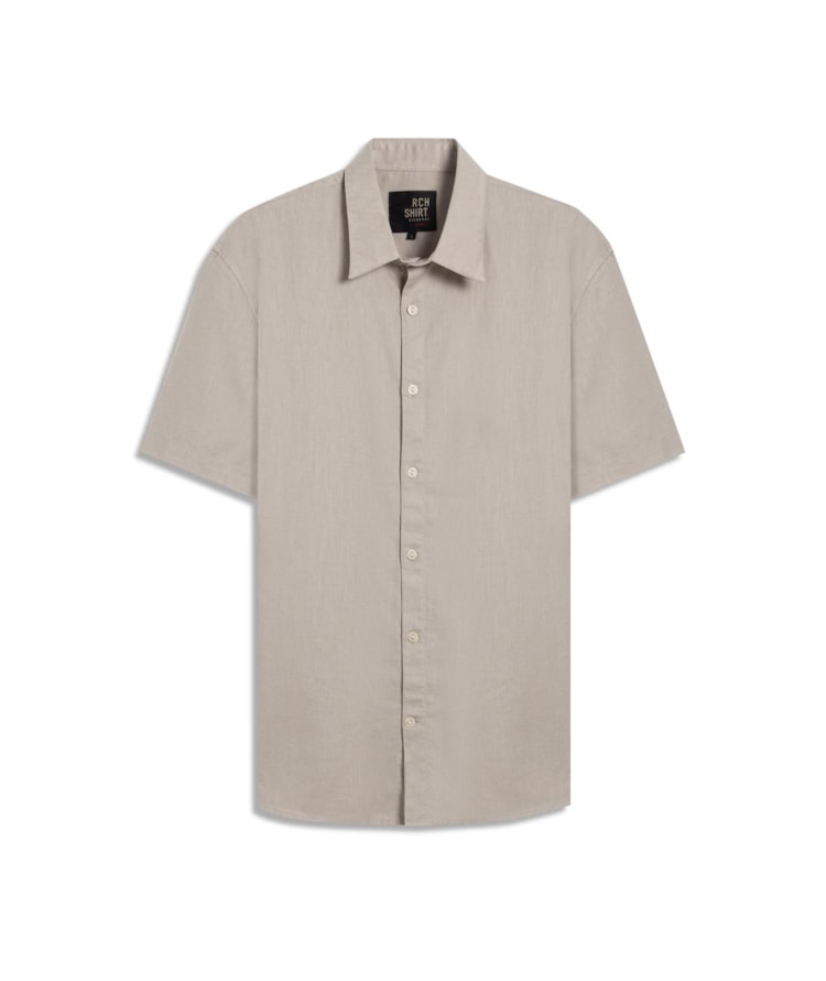 Camisa Linho Areia Seca