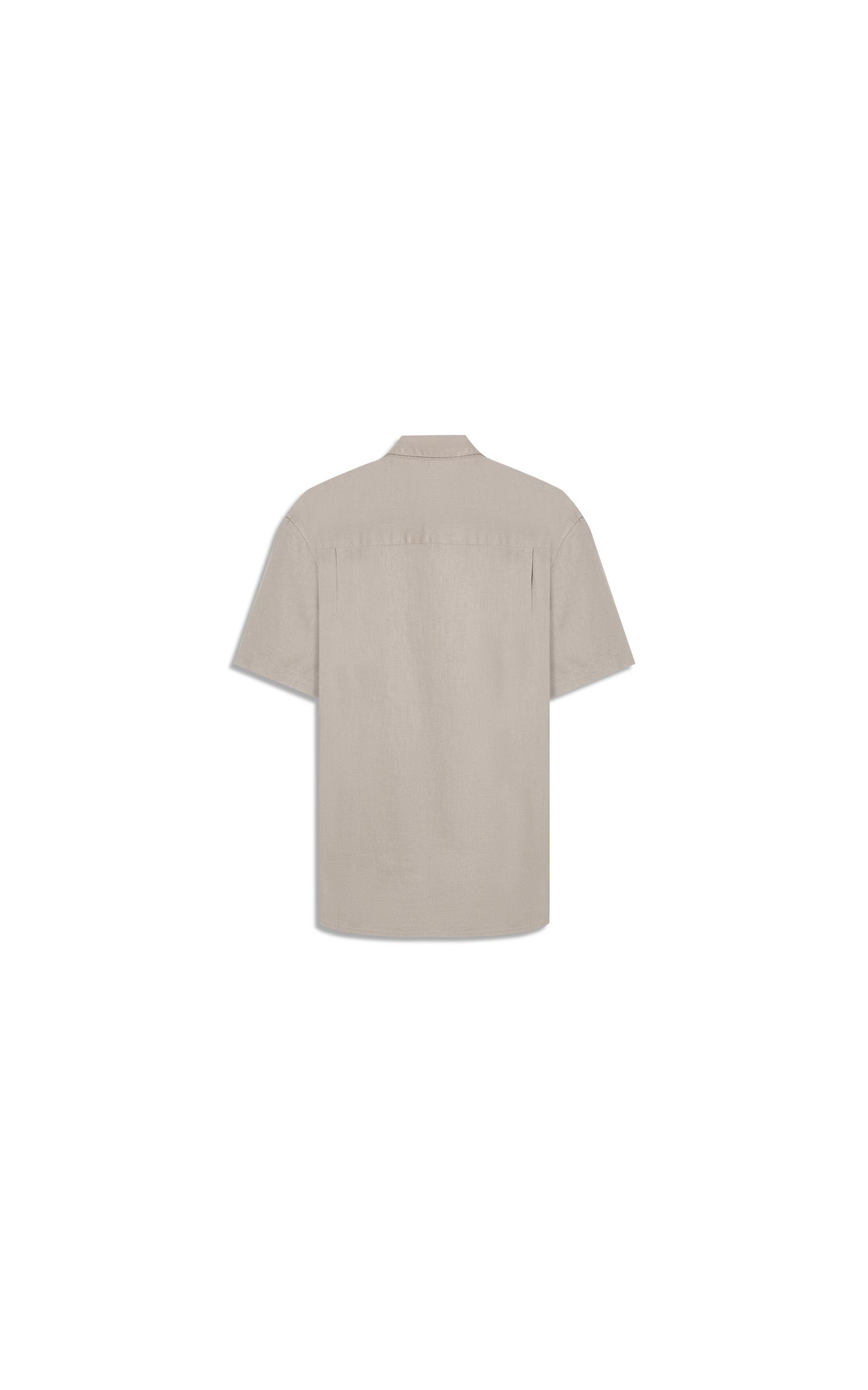 Camisa Linho Areia Seca