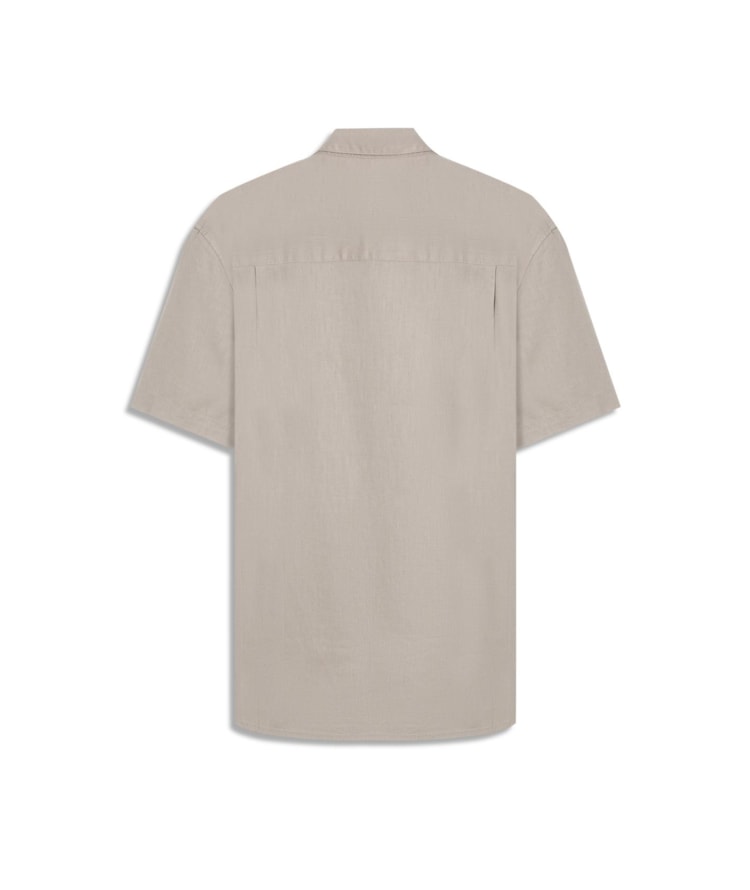 Camisa Linho Areia Seca