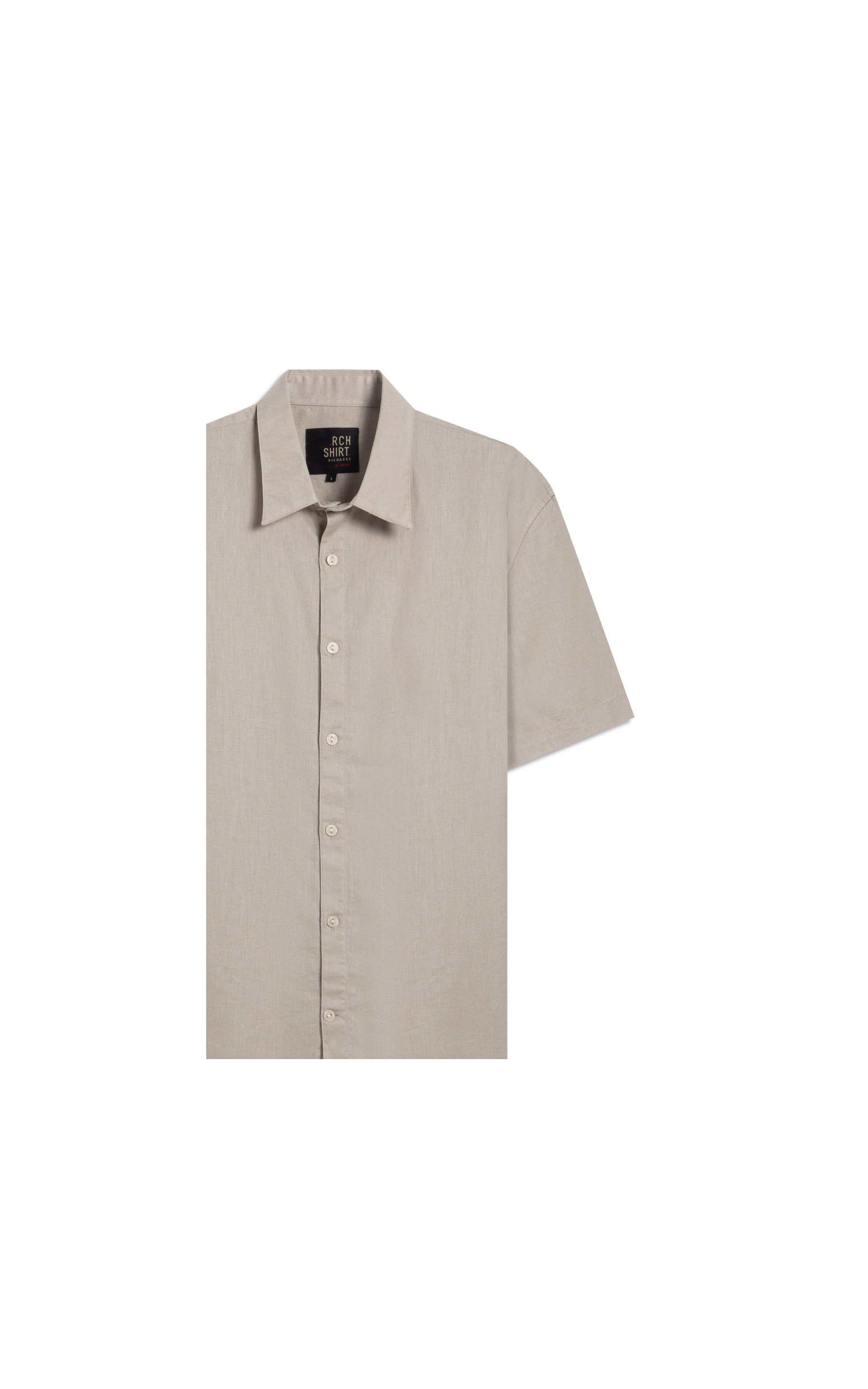 Camisa Linho Areia Seca