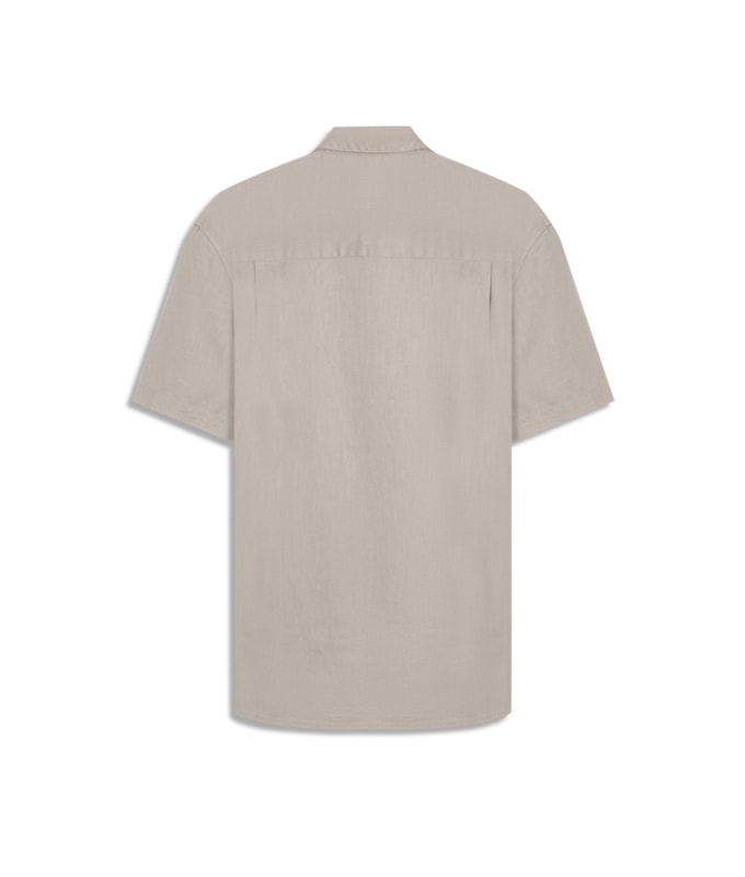 Camisa Linho Areia Seca