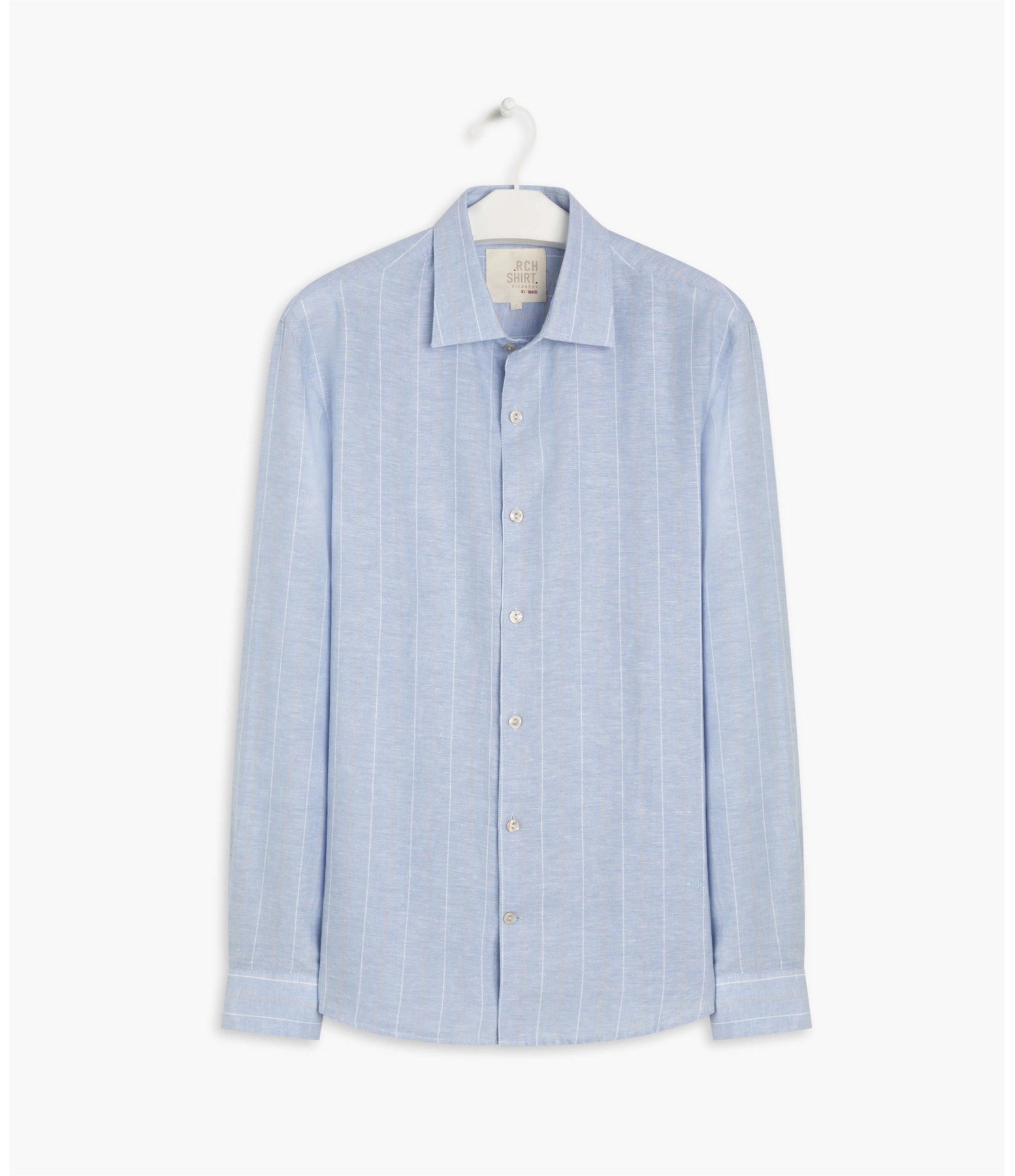 Camisa Linho  Arthur Azul Bic