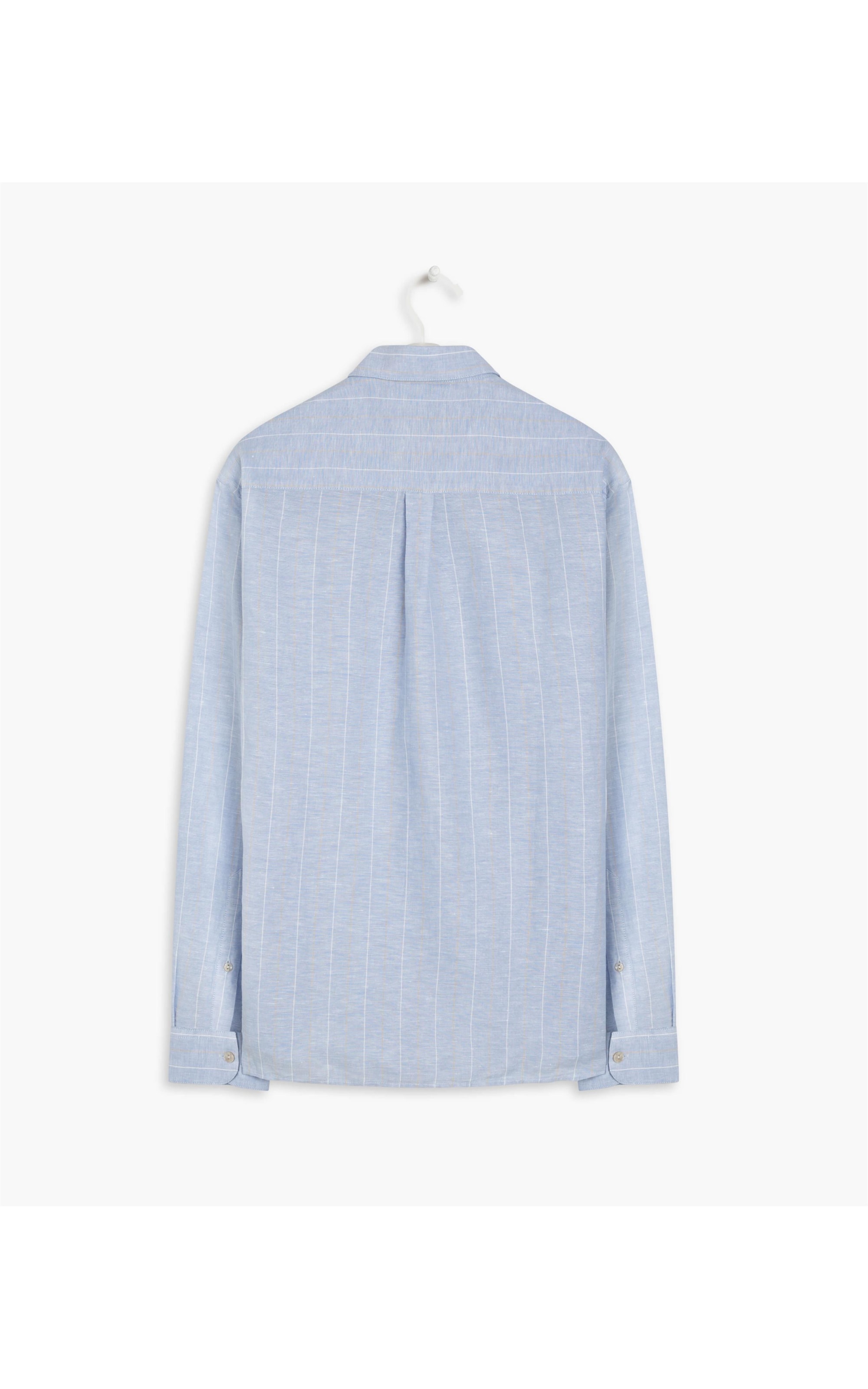 Camisa Linho  Arthur Azul Bic