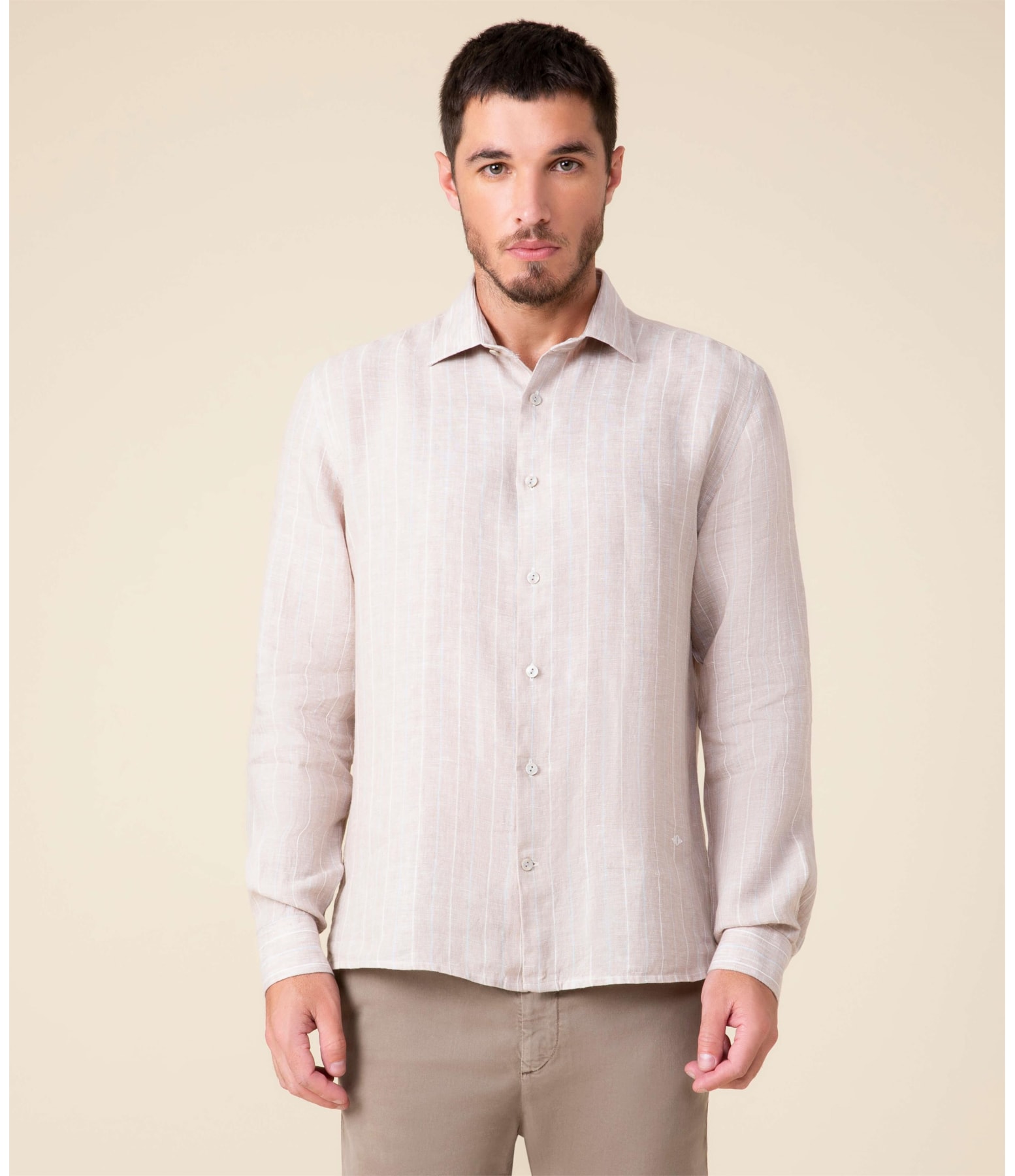 Camisa Linho  Arthur Natural