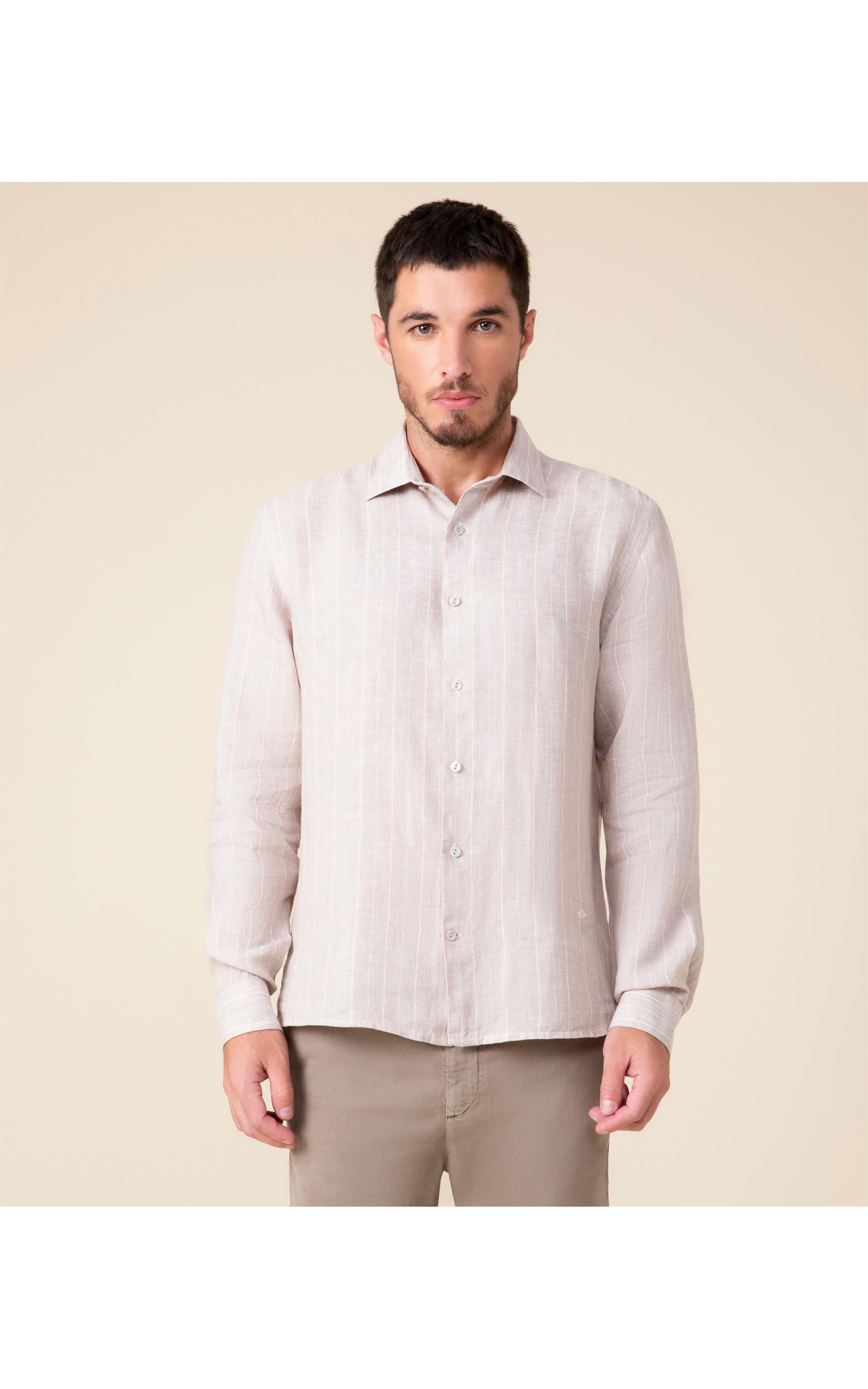 Camisa Linho  Arthur Natural