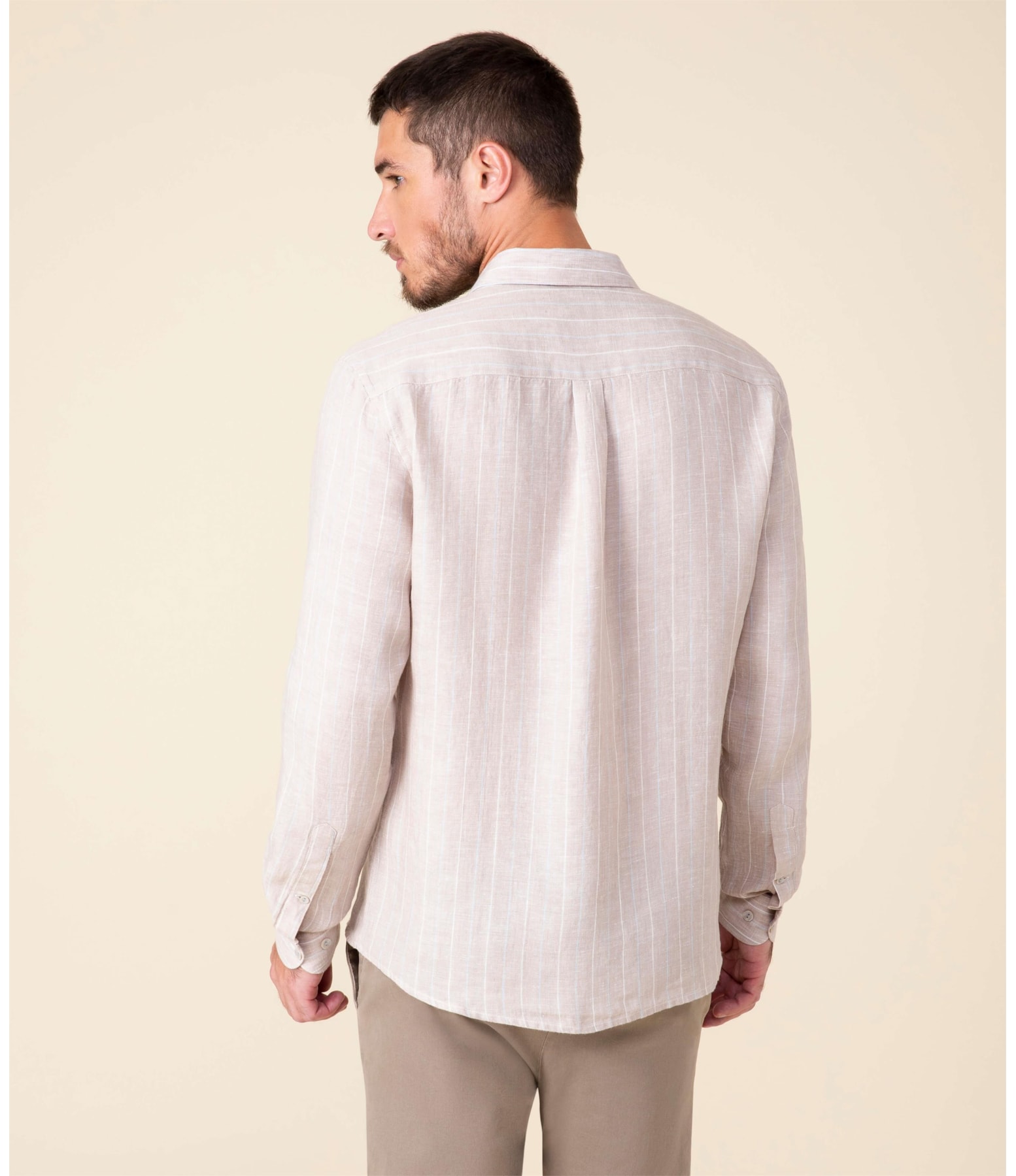 Camisa Linho  Arthur Natural