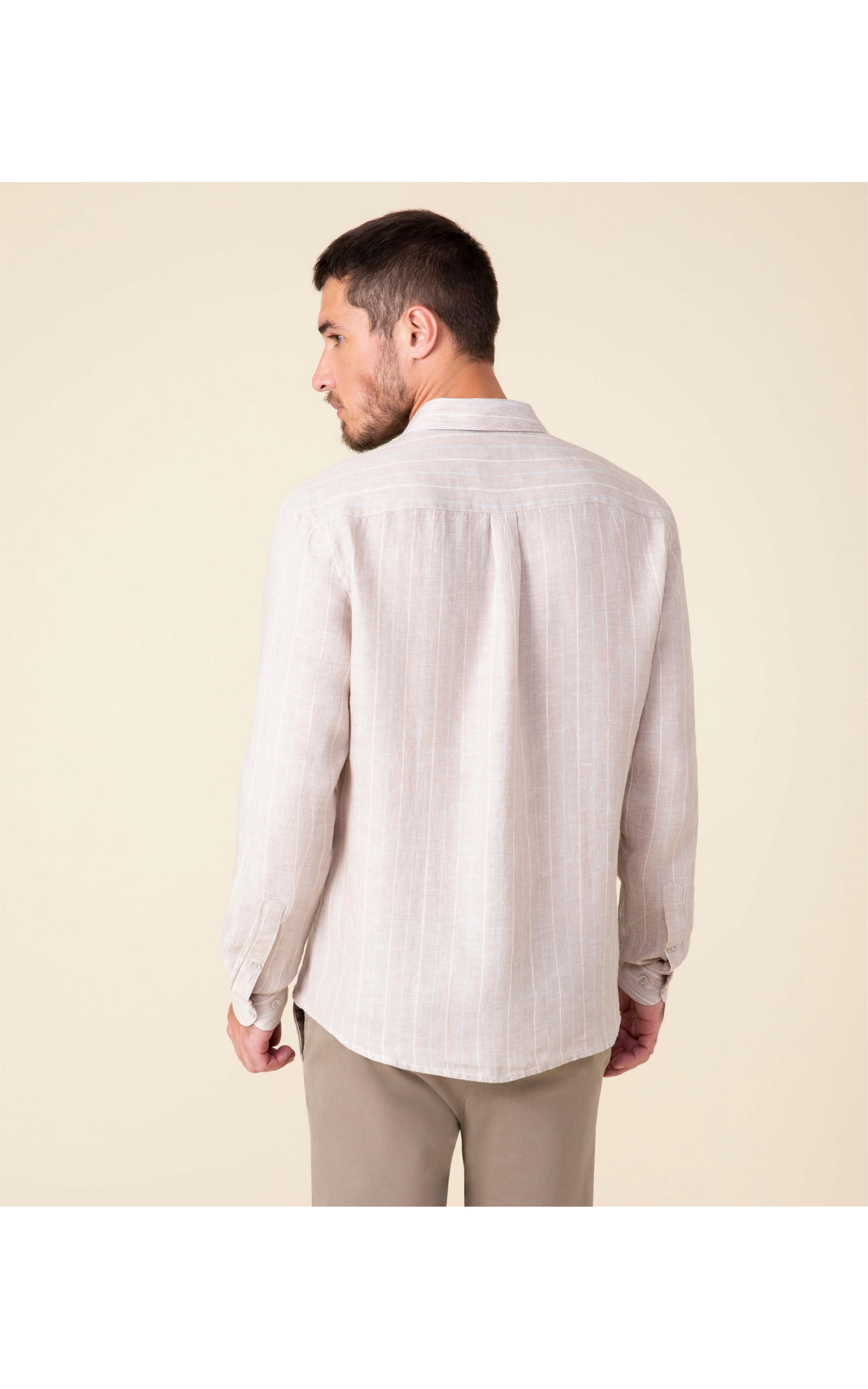 Camisa Linho  Arthur Natural