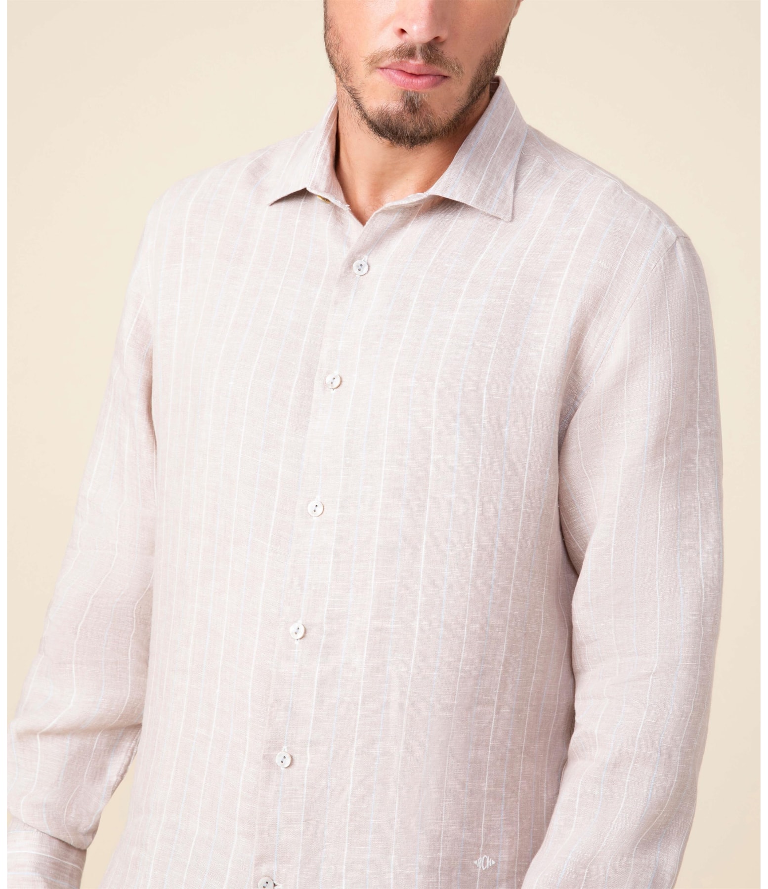 Camisa Linho  Arthur Natural