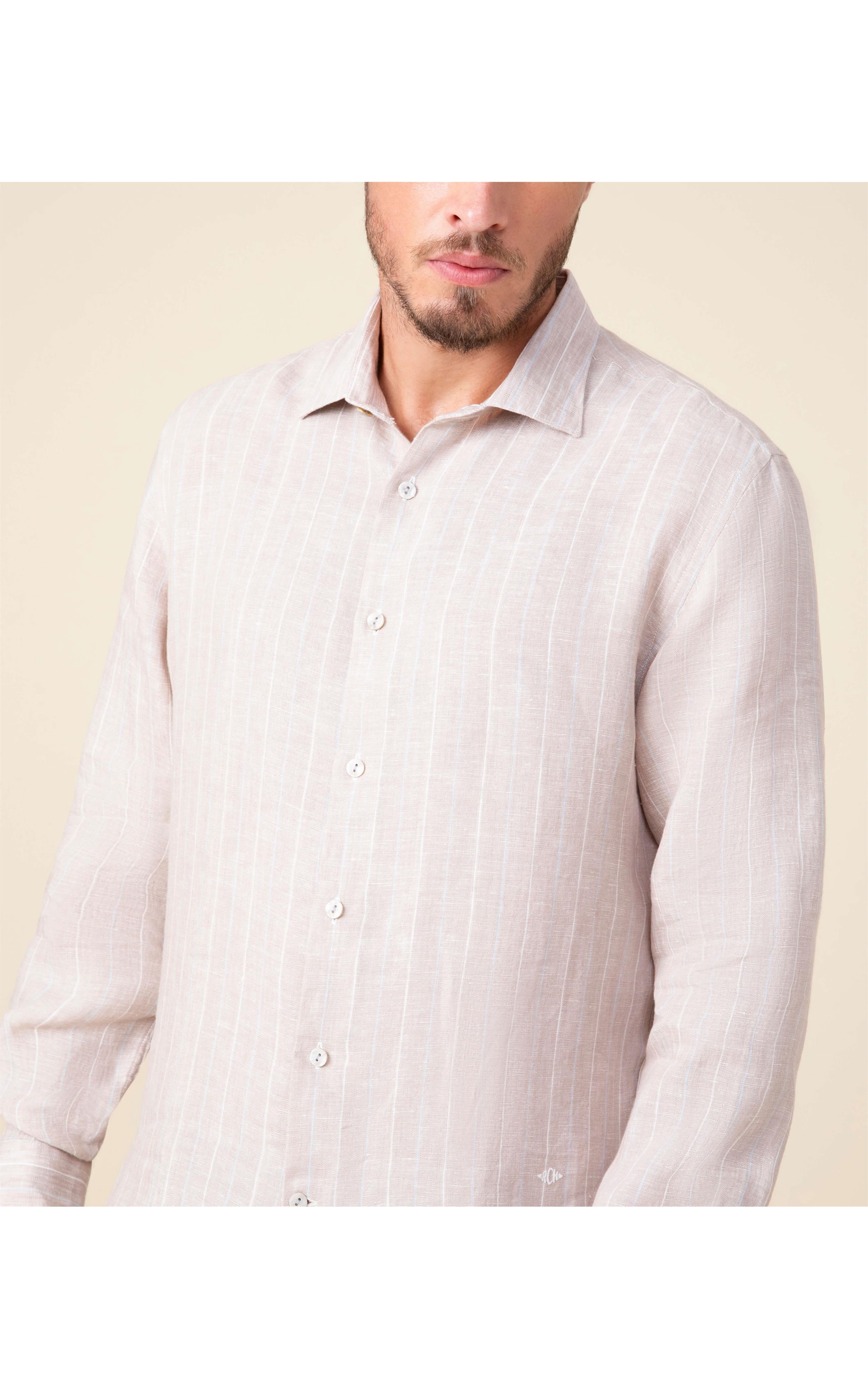 Camisa Linho  Arthur Natural
