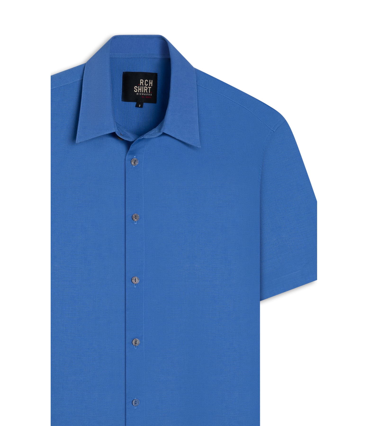 Camisa Linho Azul Bic