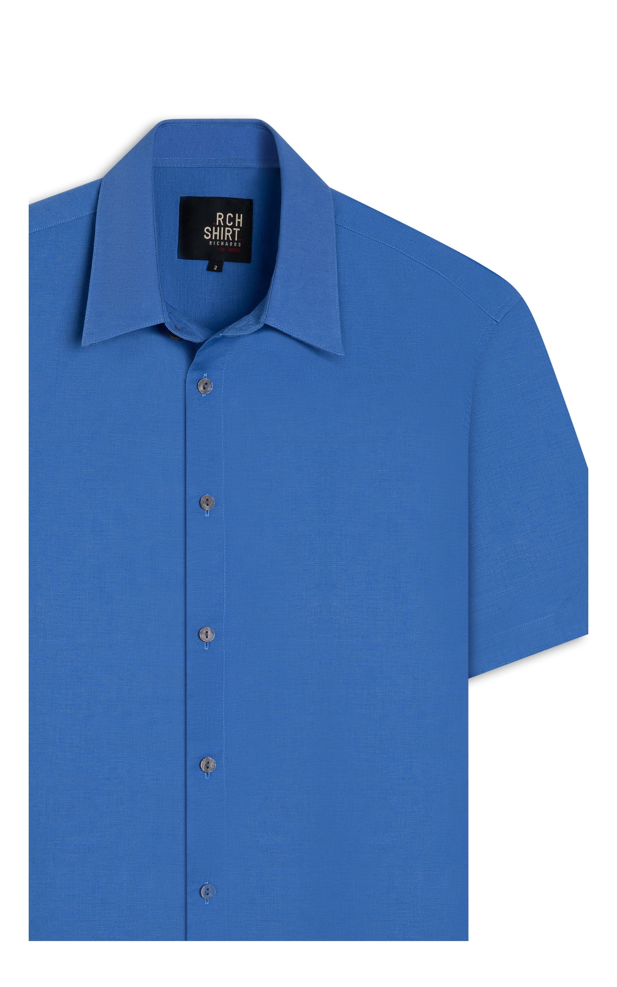 Camisa Linho Azul Bic