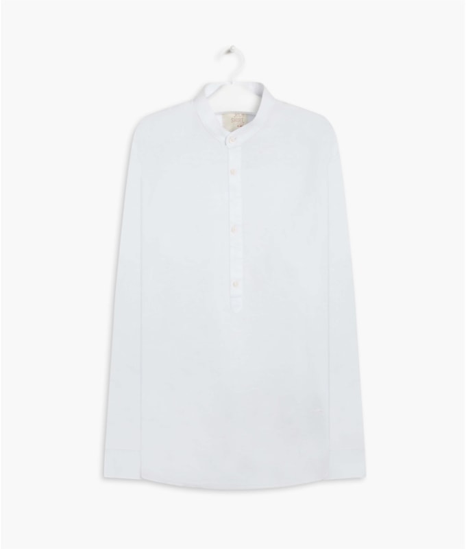 Camisa Linho  Bata Linho Branco
