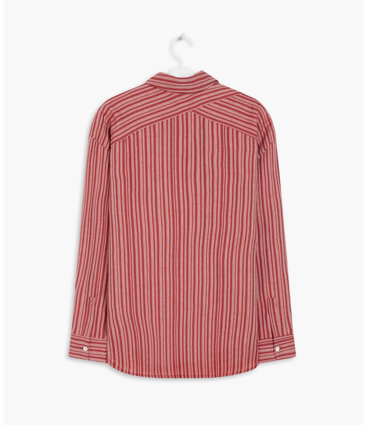 Camisa Linho  Berlim Stripe Terra