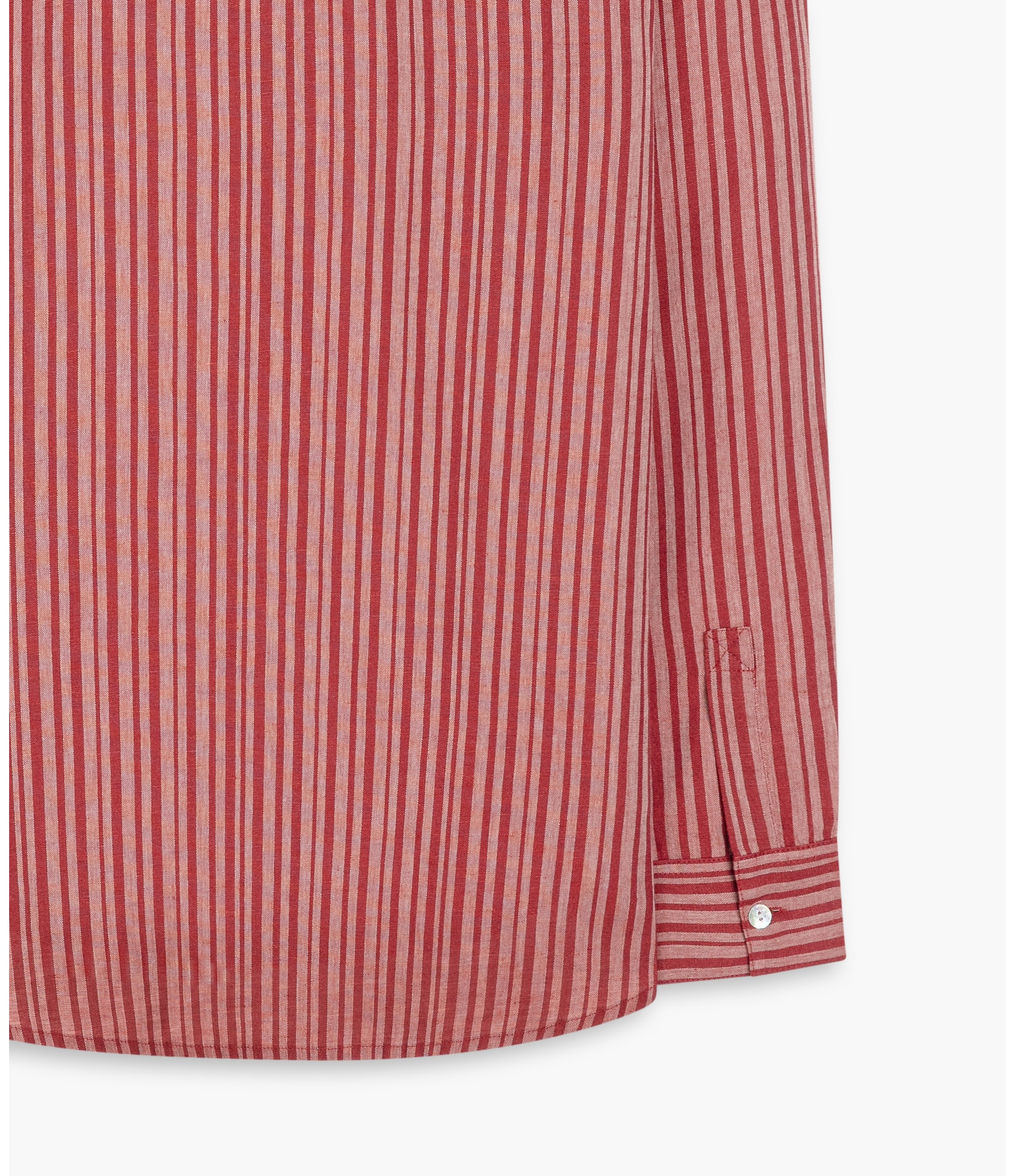 Camisa Linho  Berlim Stripe Terra