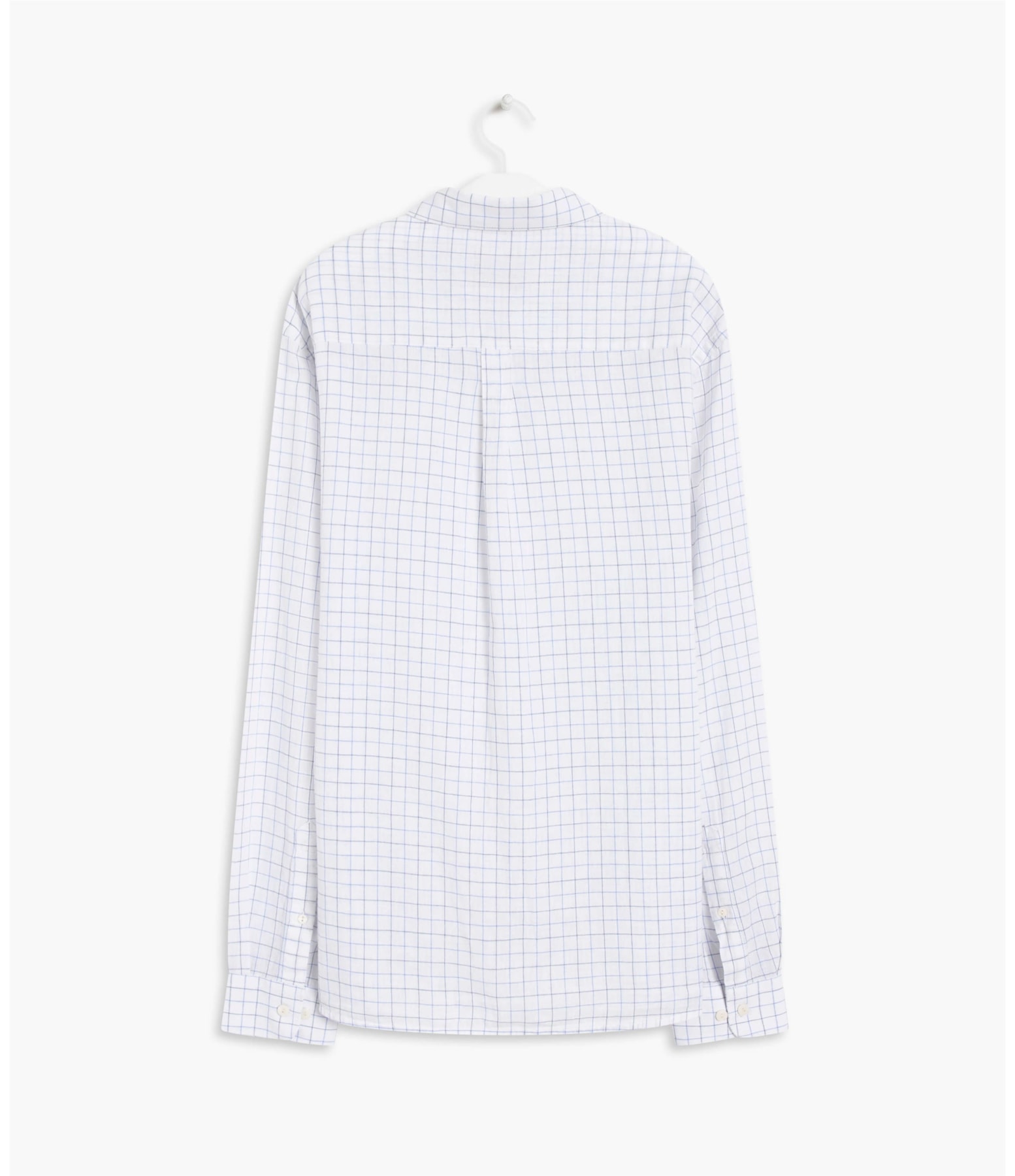 Camisa Linho  Bernardo Azul Bic