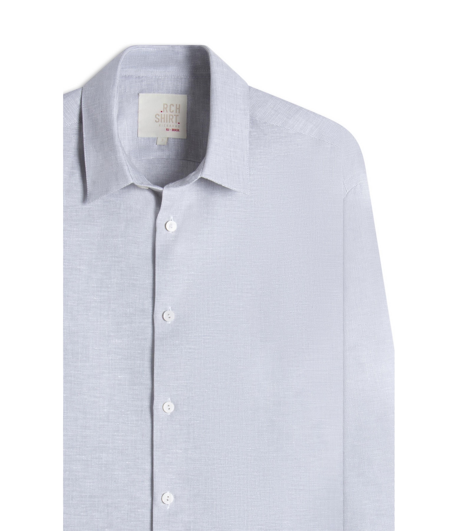 Camisa Linho Blend Alexandre Ml Gelo