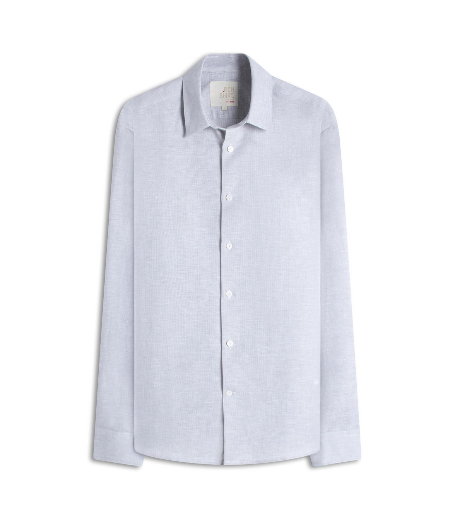 Camisa Linho Blend Alexandre Ml Gelo