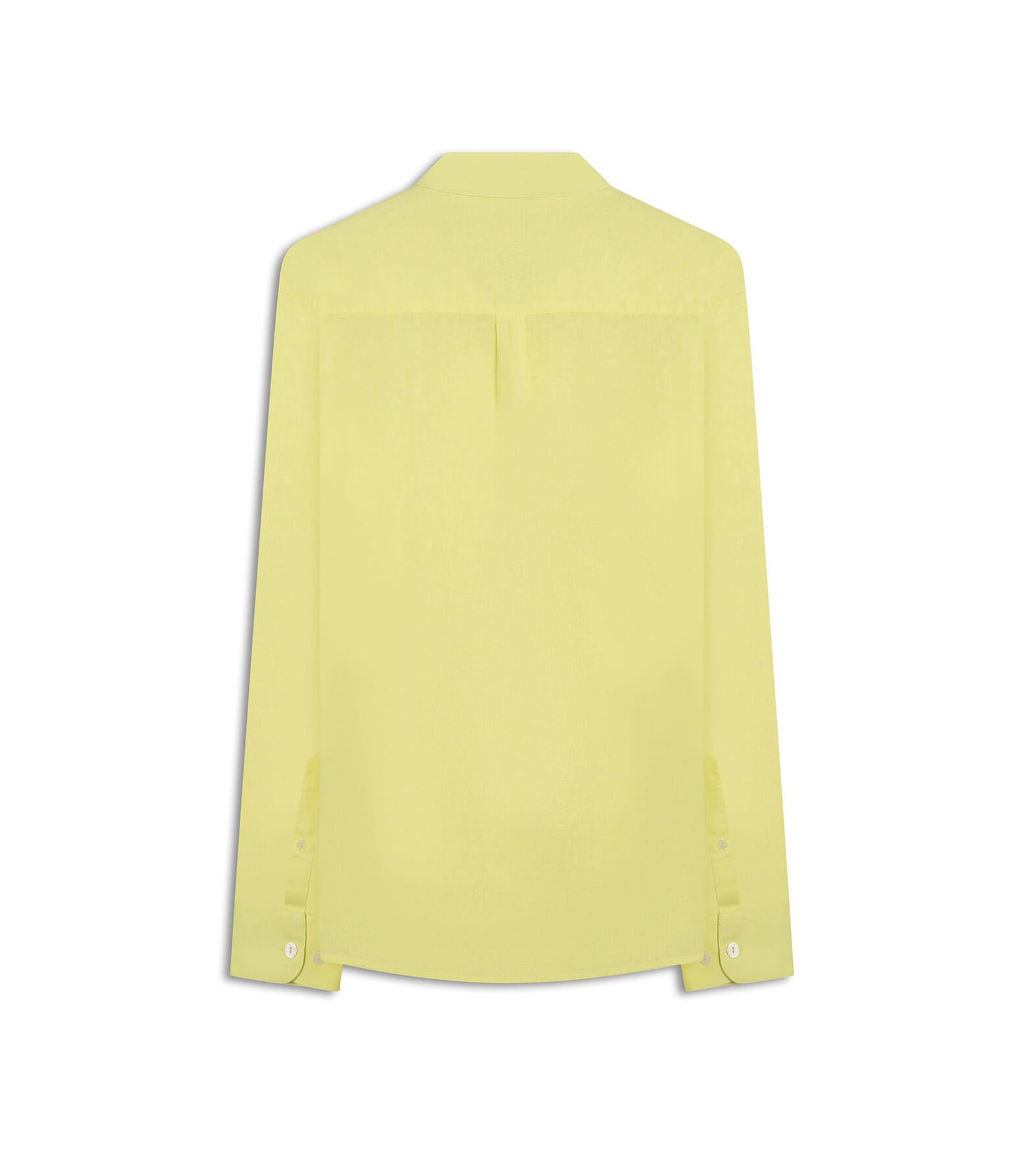 Camisa Linho Blend Amarelo