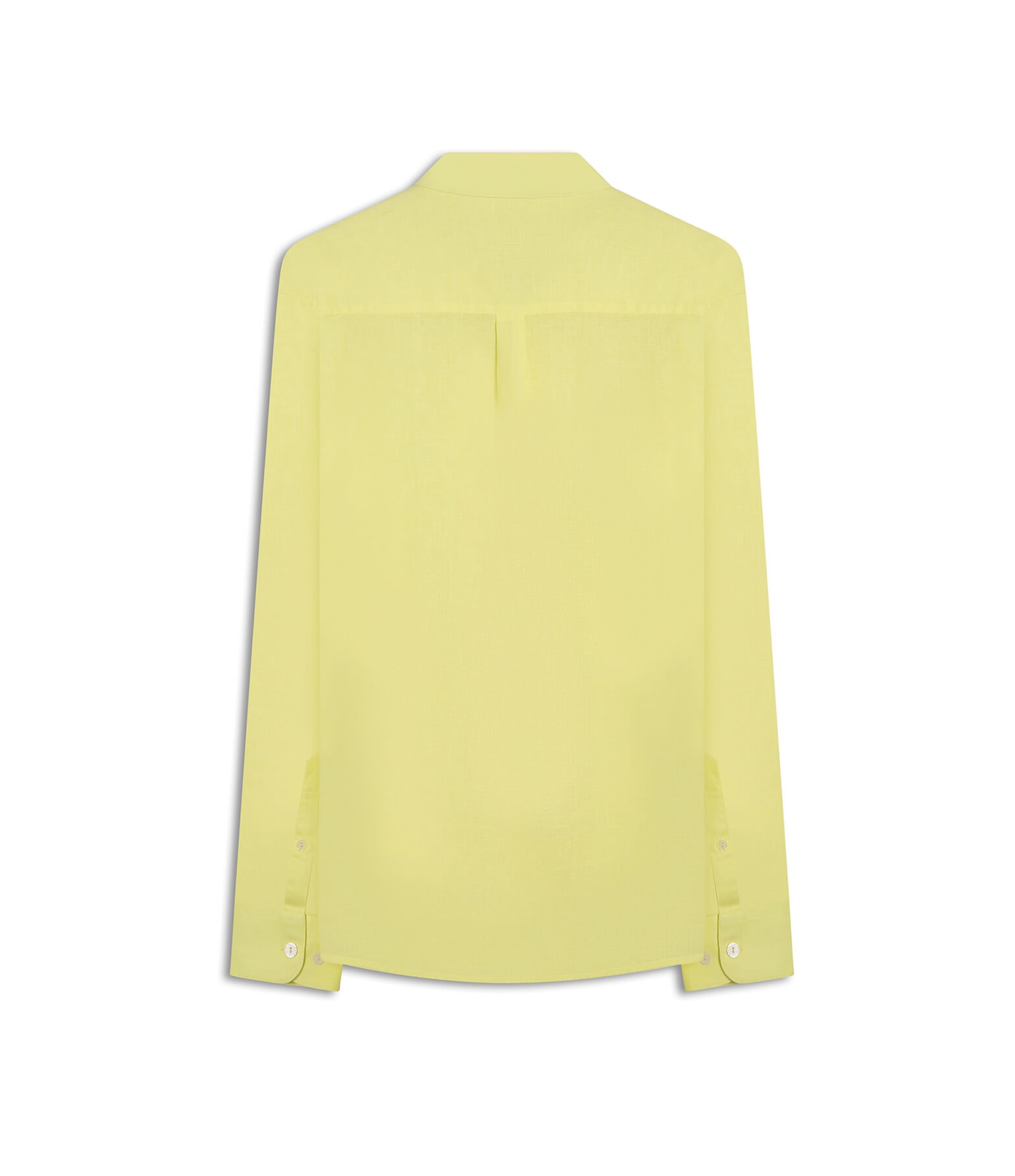 Camisa Linho Blend Amarelo