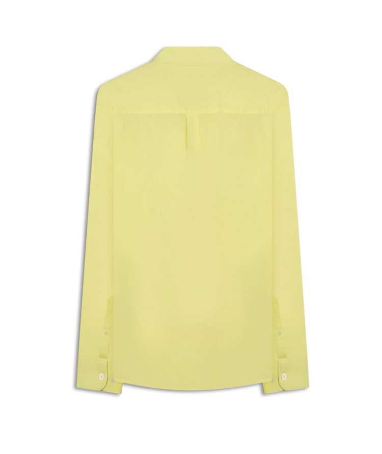 Camisa Linho Blend Amarelo