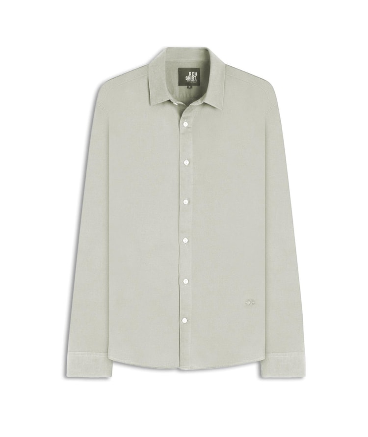 Camisa Linho Blend Areia Seca