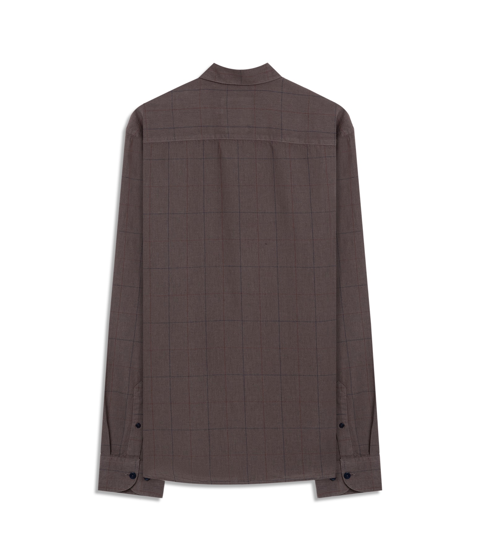 Camisa Linho Blend  Axdrez Carlos Ml Castor