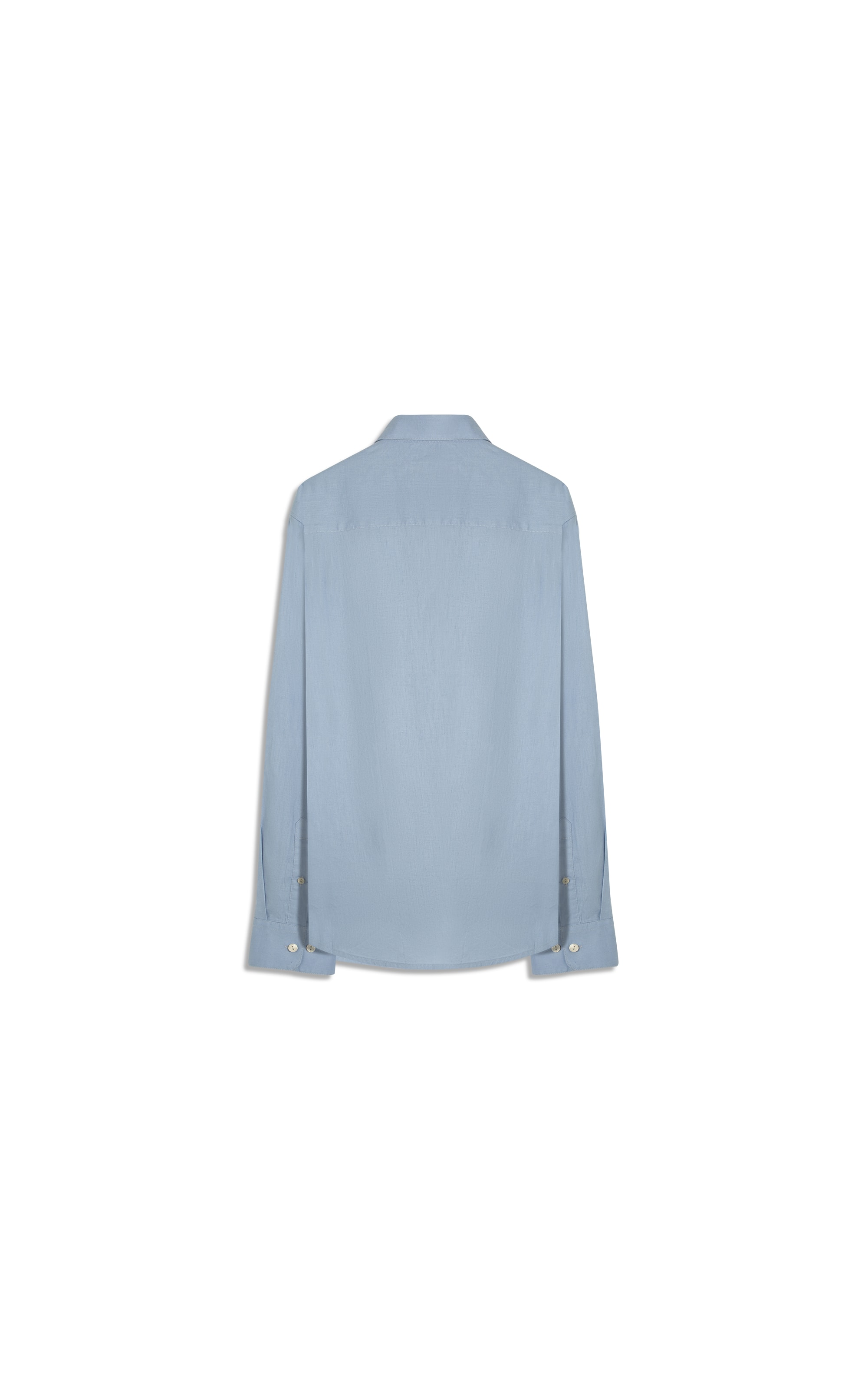 Camisa Linho Blend Azul Claro