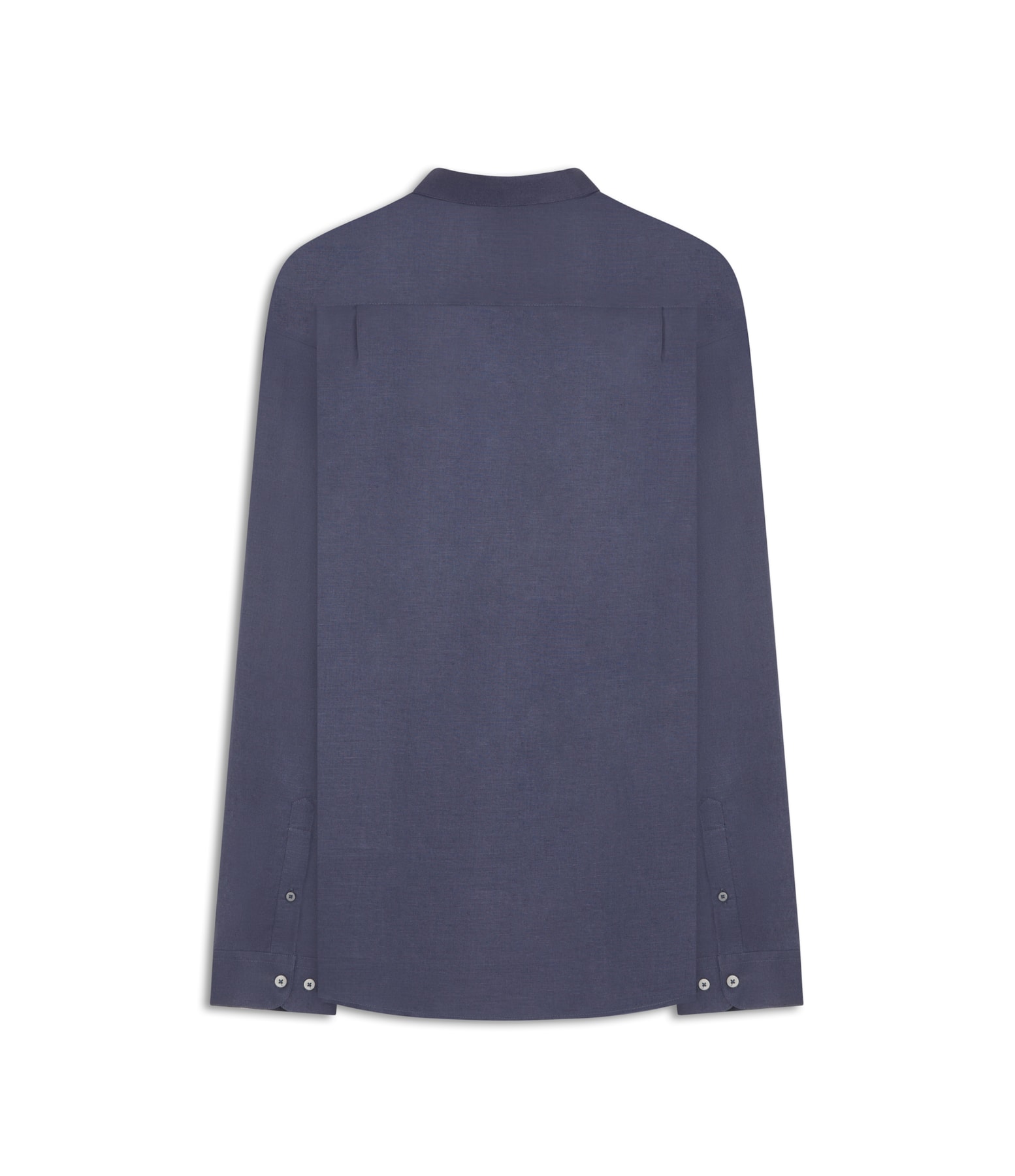 Camisa Linho Blend Azul Jeans