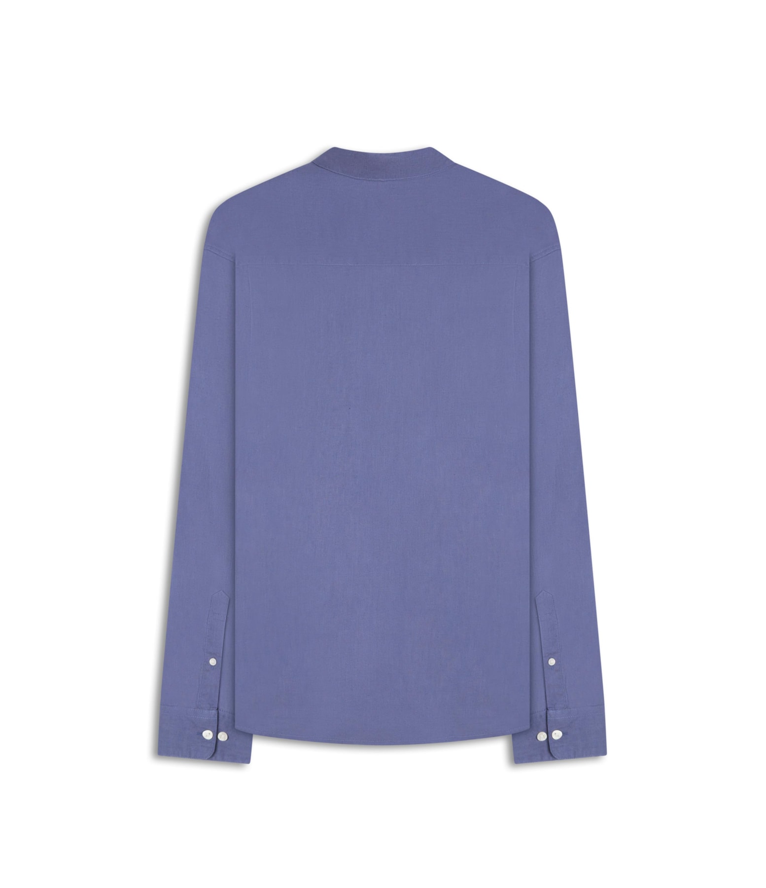 Camisa Linho Blend Azul Seco